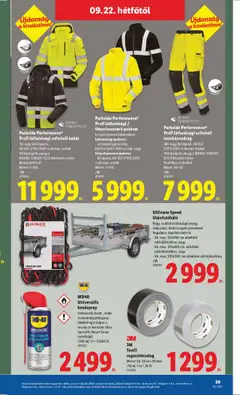 Lidl akciós ujság - amely érvényes a következő dátumtól: 18.09.2025 | Oldal: 59