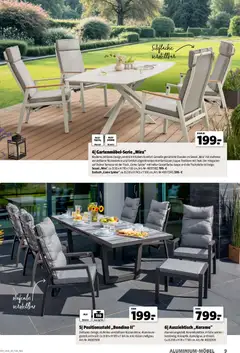 Hagebau Gartenmöbelsortiment ab 02.03.2026 gültig | Seite: 9