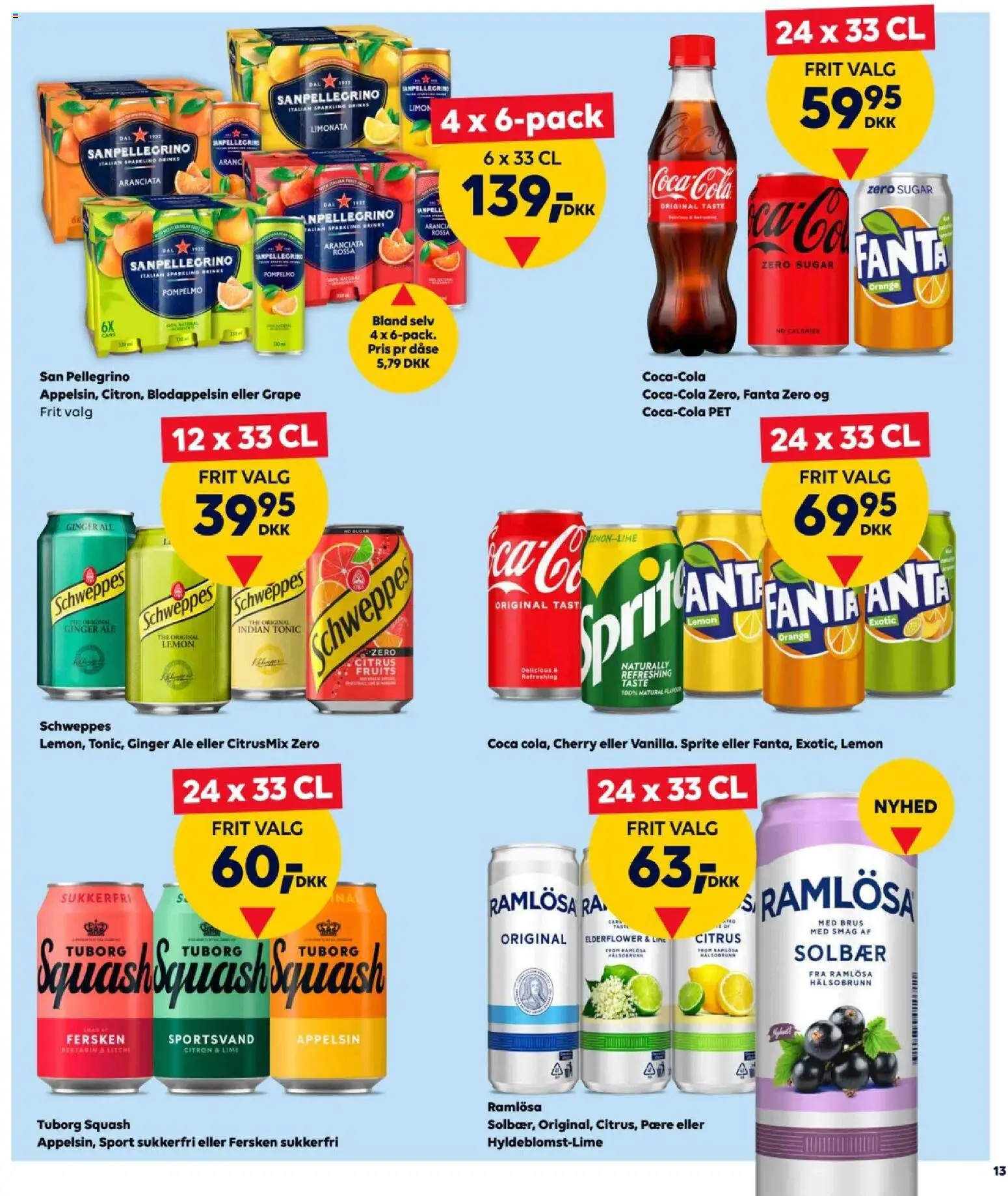 Bordershop tilbudsavis – gyldig fra 25.02.2026 | Side: 13 | Produkter: Squash, Lime, Cherry, Solbær