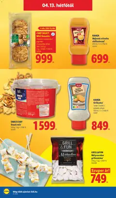 KANIA Majonéz sriracha chiliszósszal, 250 ml - amely érvényes a következő dátumtól: 09.04.2026 | Oldal: 60 | Termékek: Mozzarella, Grill, Mályvacukor, Majonéz