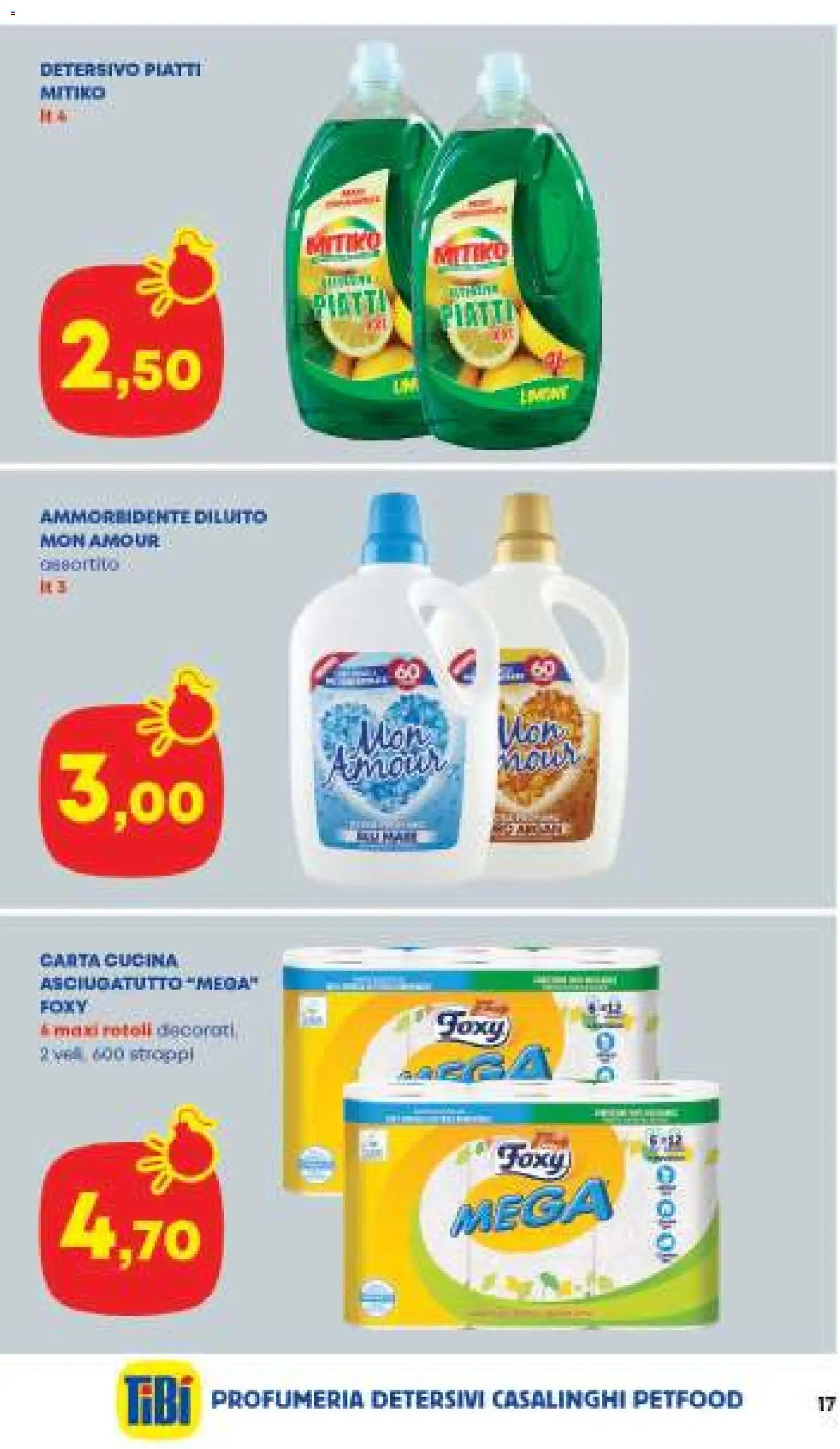 Volantino Panorama del 26.02.2026 | Pagina: 17 | Prodotti: Ammorbidente, Asciugatutto