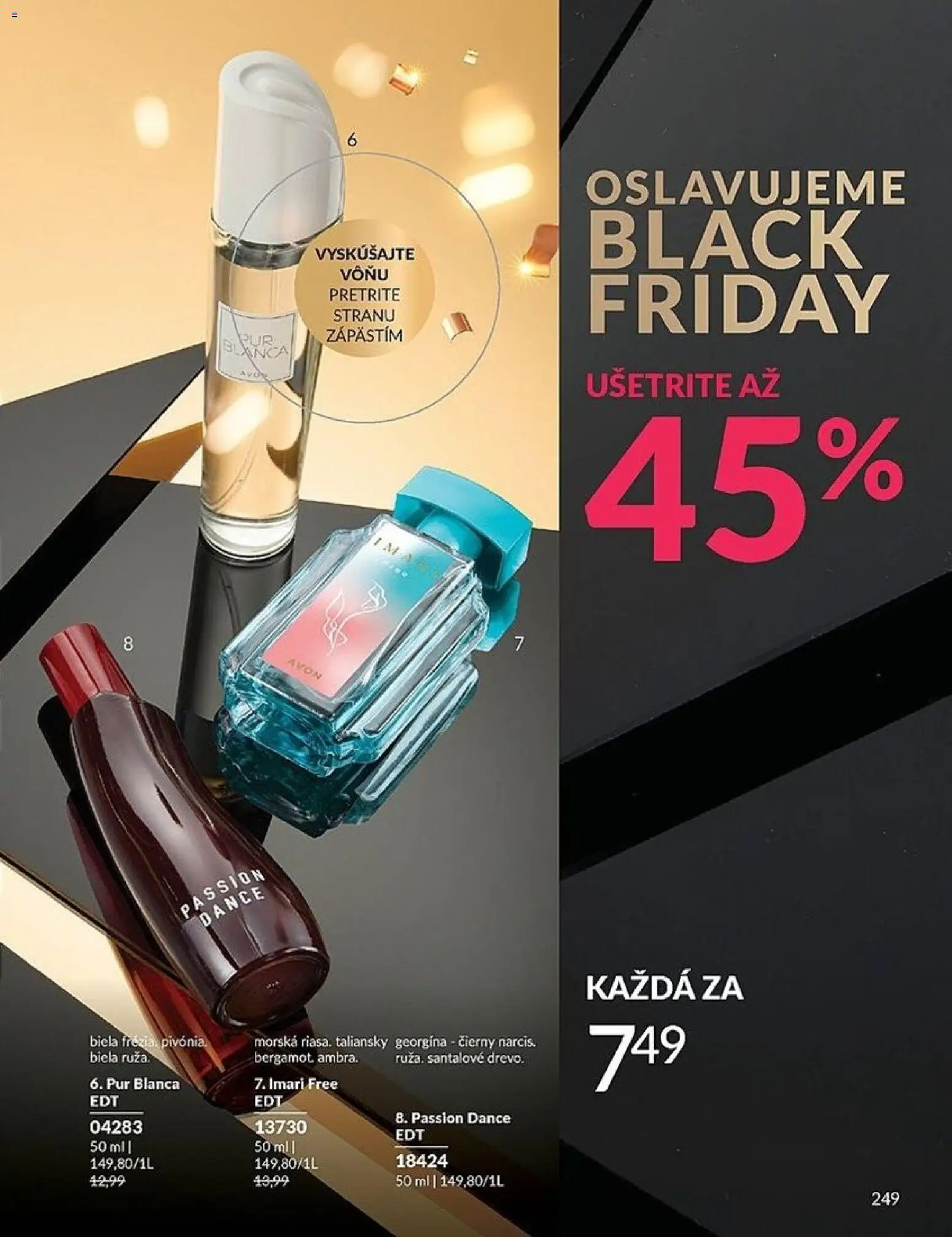 Nové Avon akcie – leták je platný od 01.11.2025 | Strana: 249