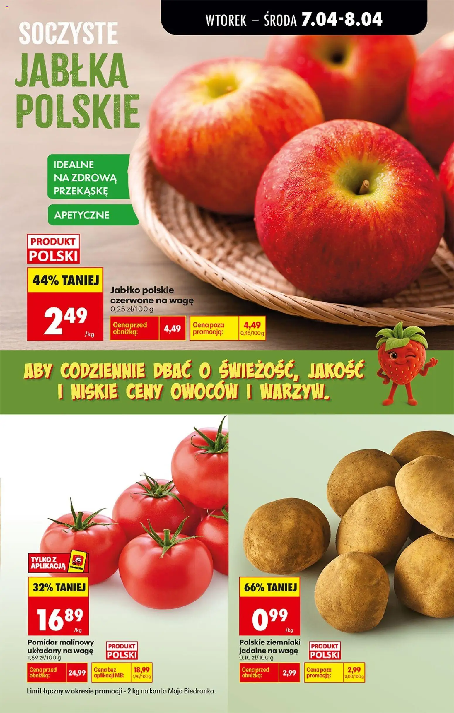 Biedronka Polsko leták od 07.04.2026 | Strana: 23 | Produkty: Jablka
