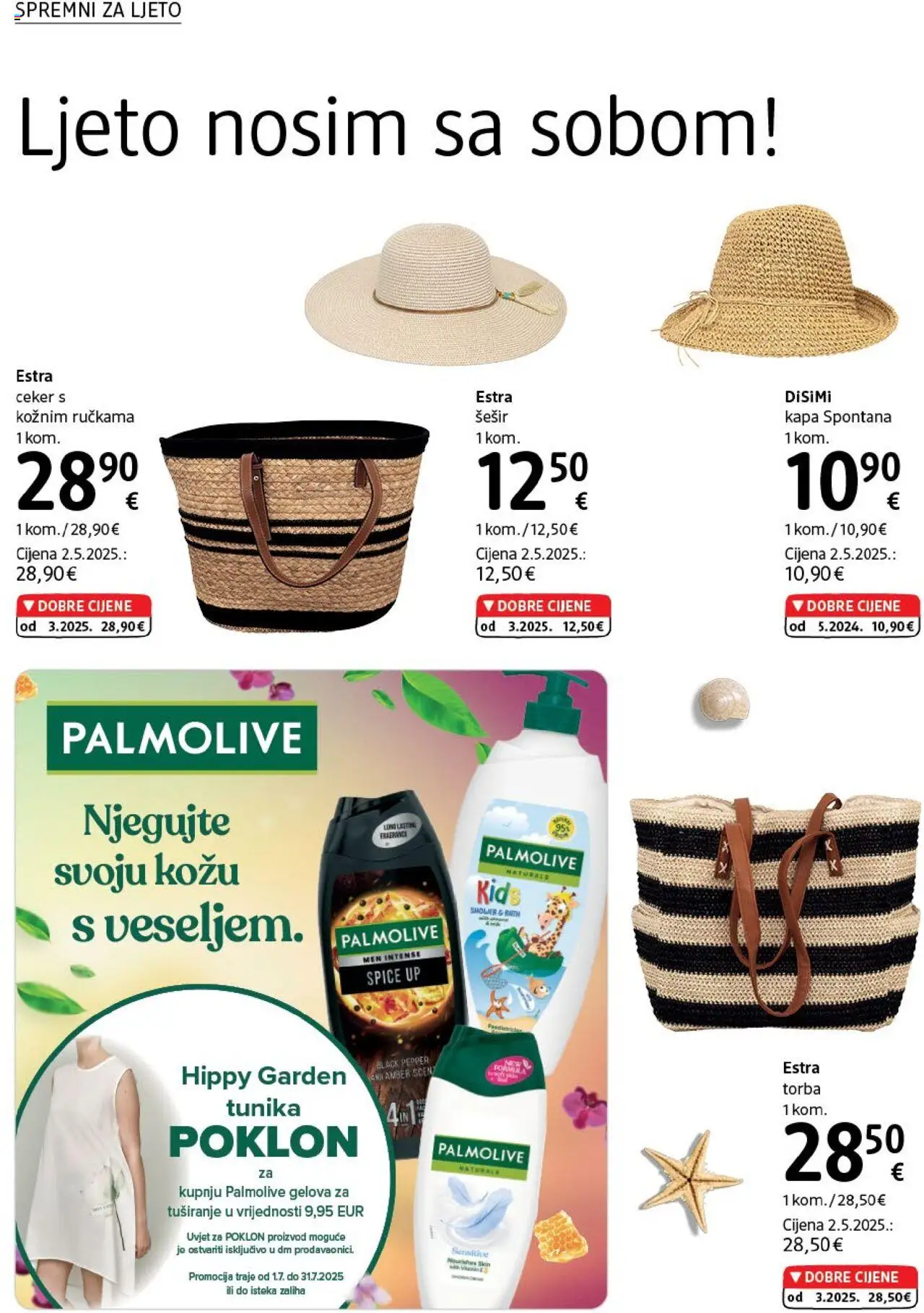 DM katalog | vrijedi od 01.07.2025 | Stranica: 8 | Proizvodi: Šešir, Kapa, Torba