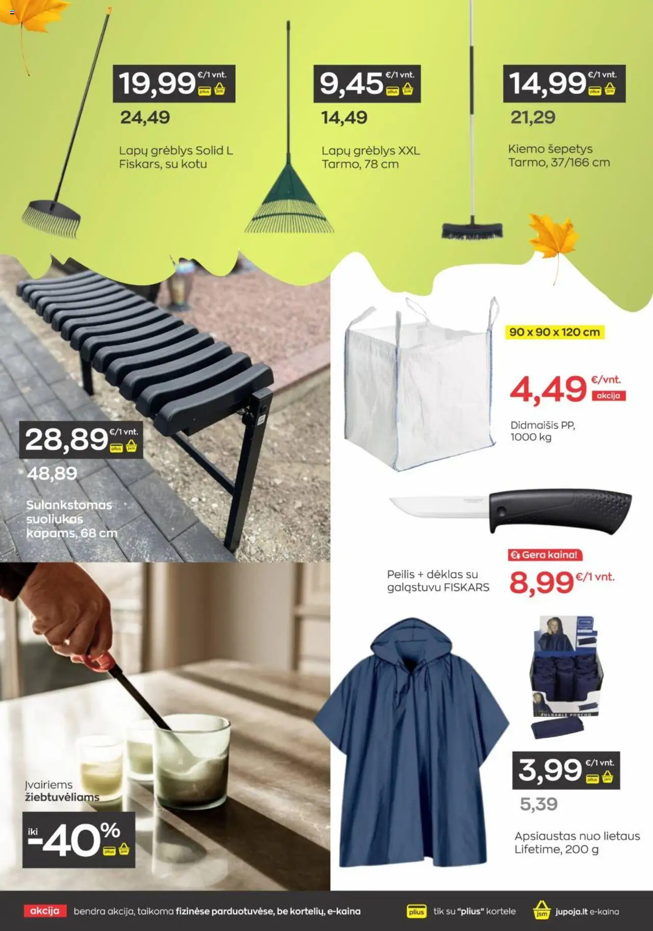 Jupoja akcijos nuo 07.10.2025 | Puslapis: 2 | Prekių: Dėklas