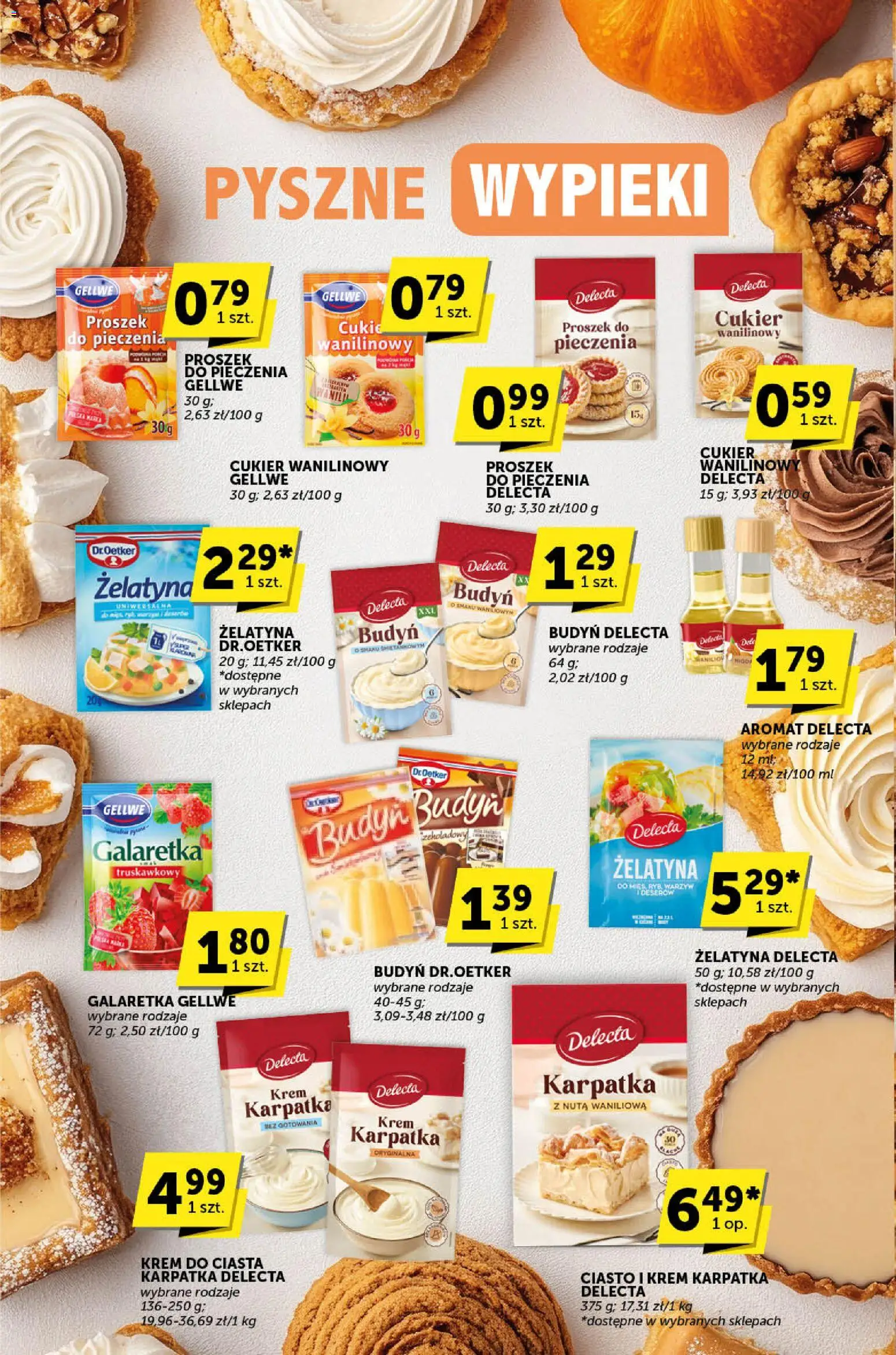 Groszek Gazetka - Katalog od 11.12.2025 | Strona: 18 | Produkty: Ciasto, Cukier wanilinowy, Krem, Cukier