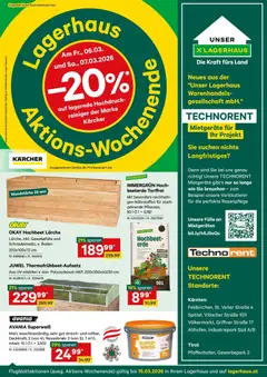 Lagerhaus - Wochen Angebote ab 01.03.2026 gültig