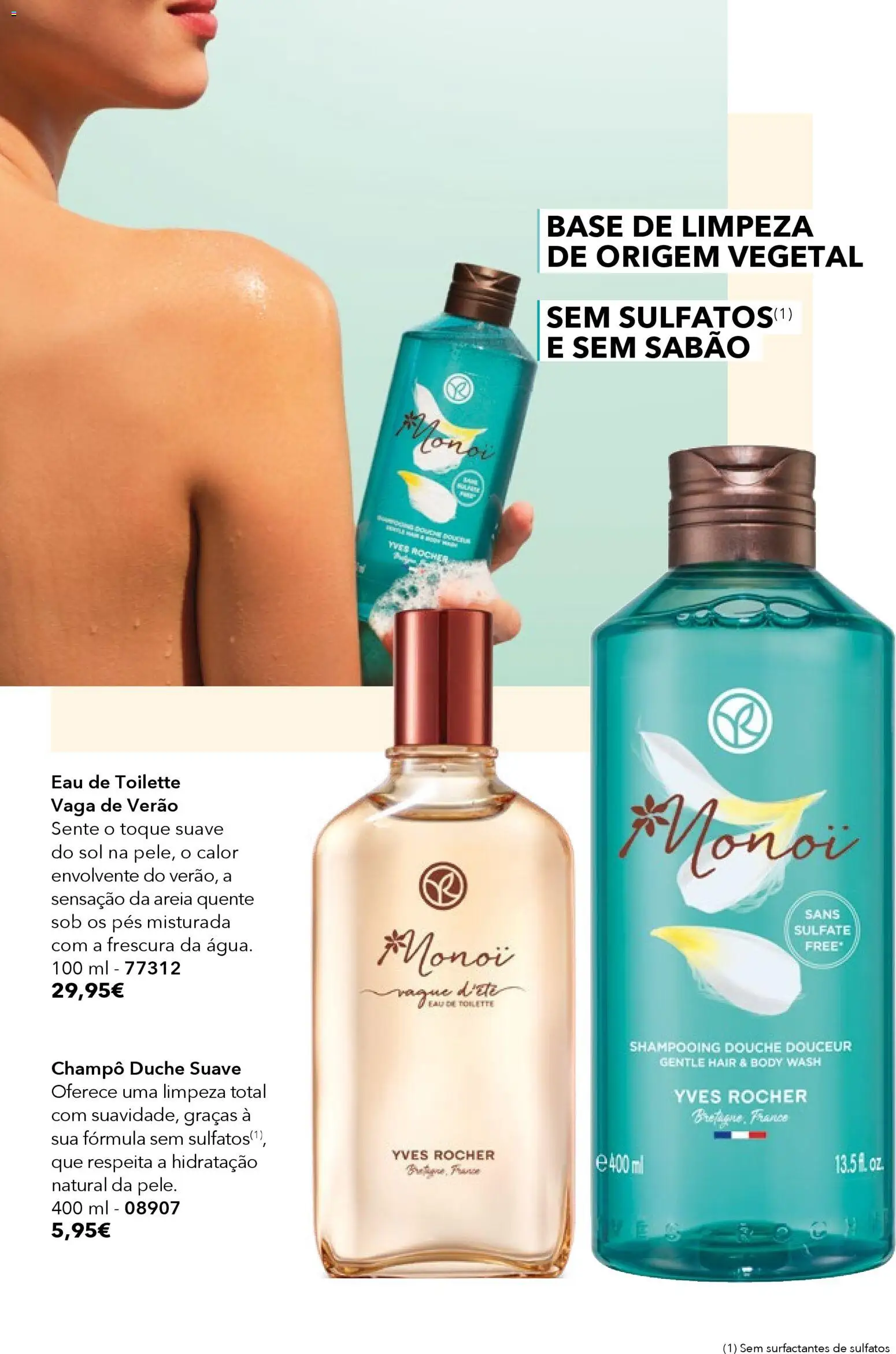 Yves Rocher catálogo 4 │ válido de 12.03.2026 | Página: 72 | Produtos: Areia, Perfume, Eau de toilette, Base
