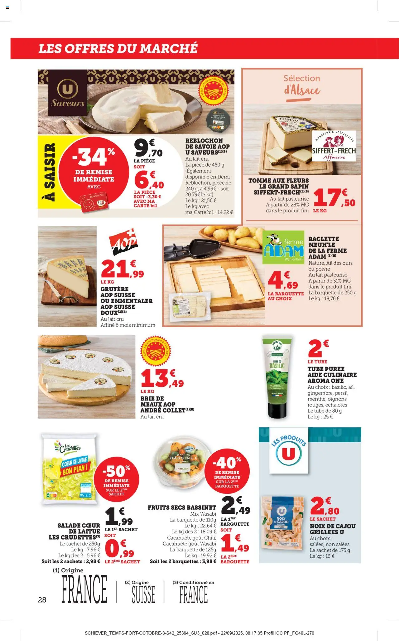{H1} | Page: 28 | Produits: Noix de cajou, Ail, Poivre, Noix