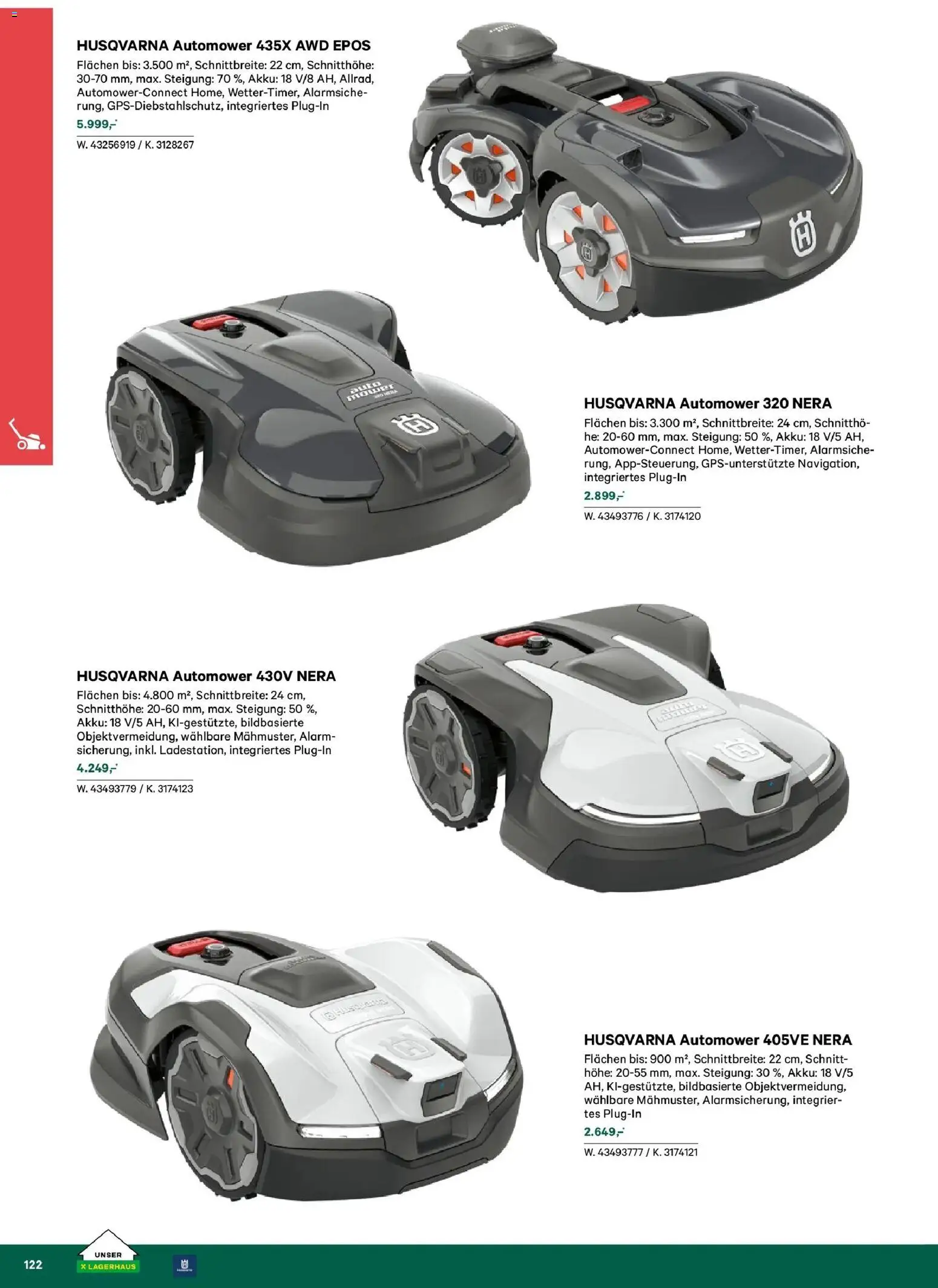 Lagerhaus Garten & Freizeit Katalog 2026 - Schweiggers, Bad Aussee  gültig ab 01.03.2026 | Seite: 122