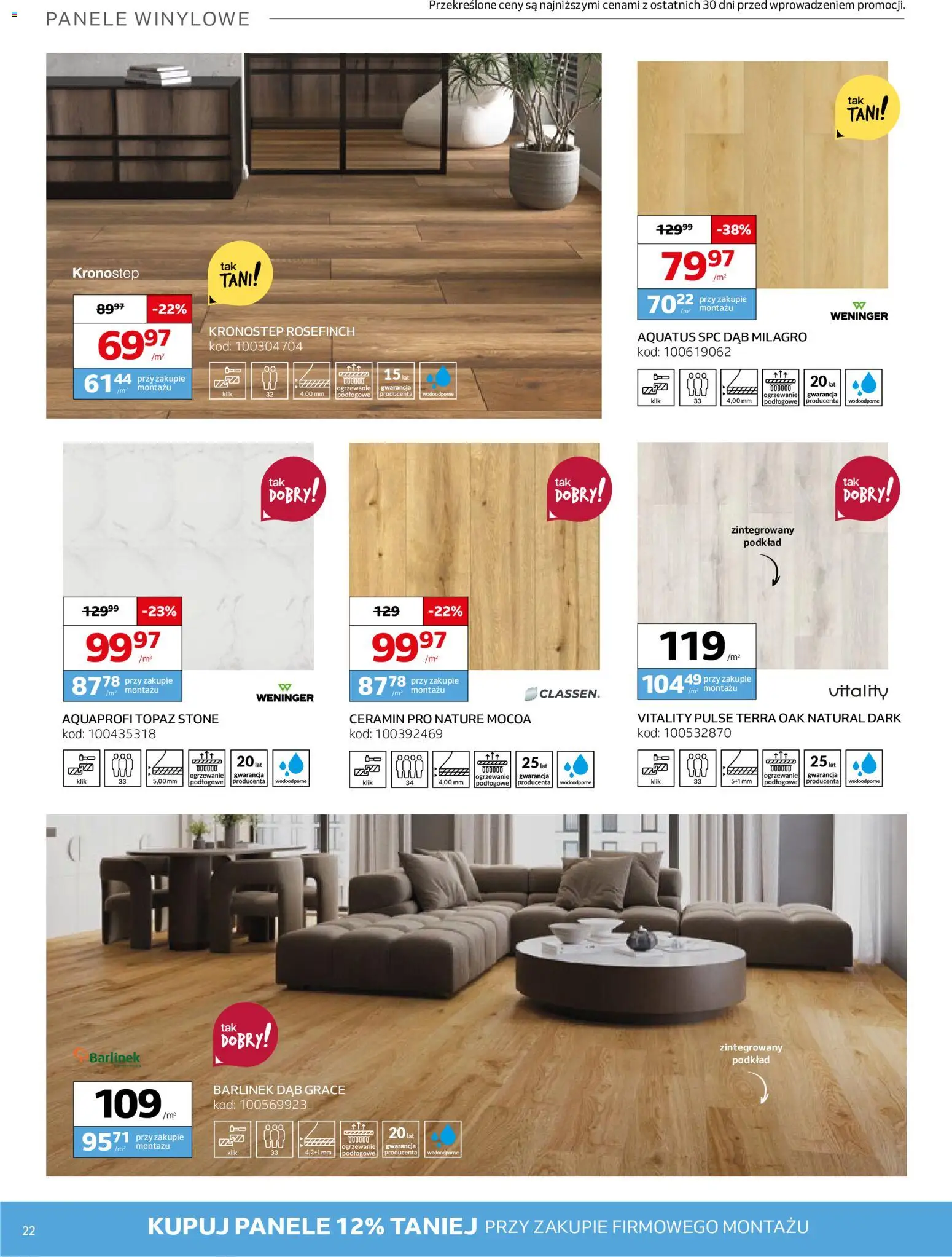 Komfort Gazetka od 07.01.2026 | Strona: 22