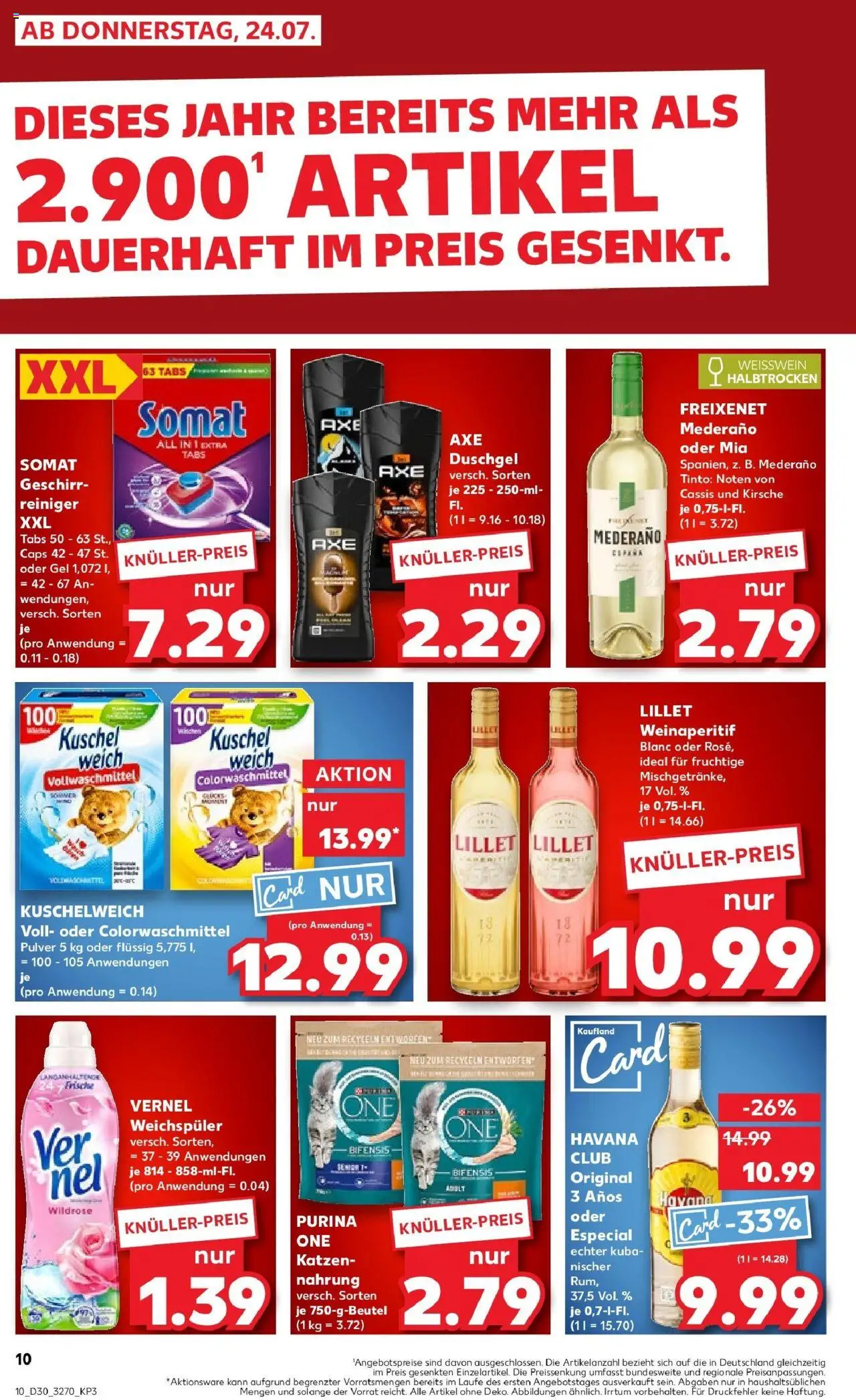 Kaufland prospekt Brandenburg An Der Havel	 - gültig ab dem 27.07.2025 | Seite: 33 | Produkte: Havana club, Rum, Shower Gel, Vernel