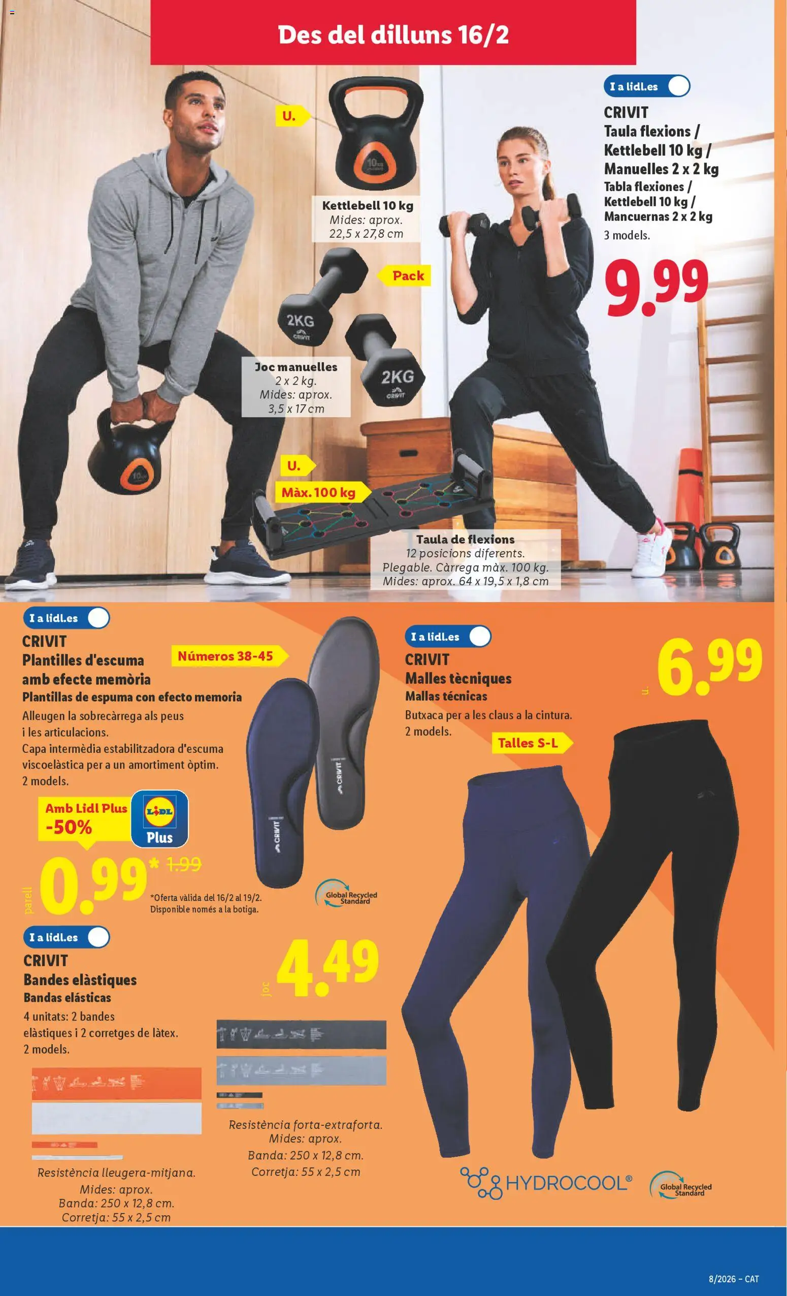 Lidl folleto de bazar │ válido desde el 16.02.2026 | Página: 9