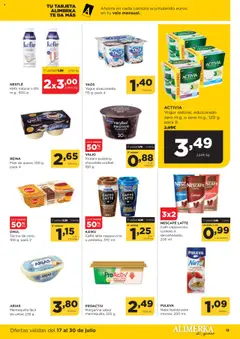 Alimerka folleto Asturias │ válido desde el 17.07.2025 | Página: 14 | Productos: Yogur, Chocolate, Té, Margarina