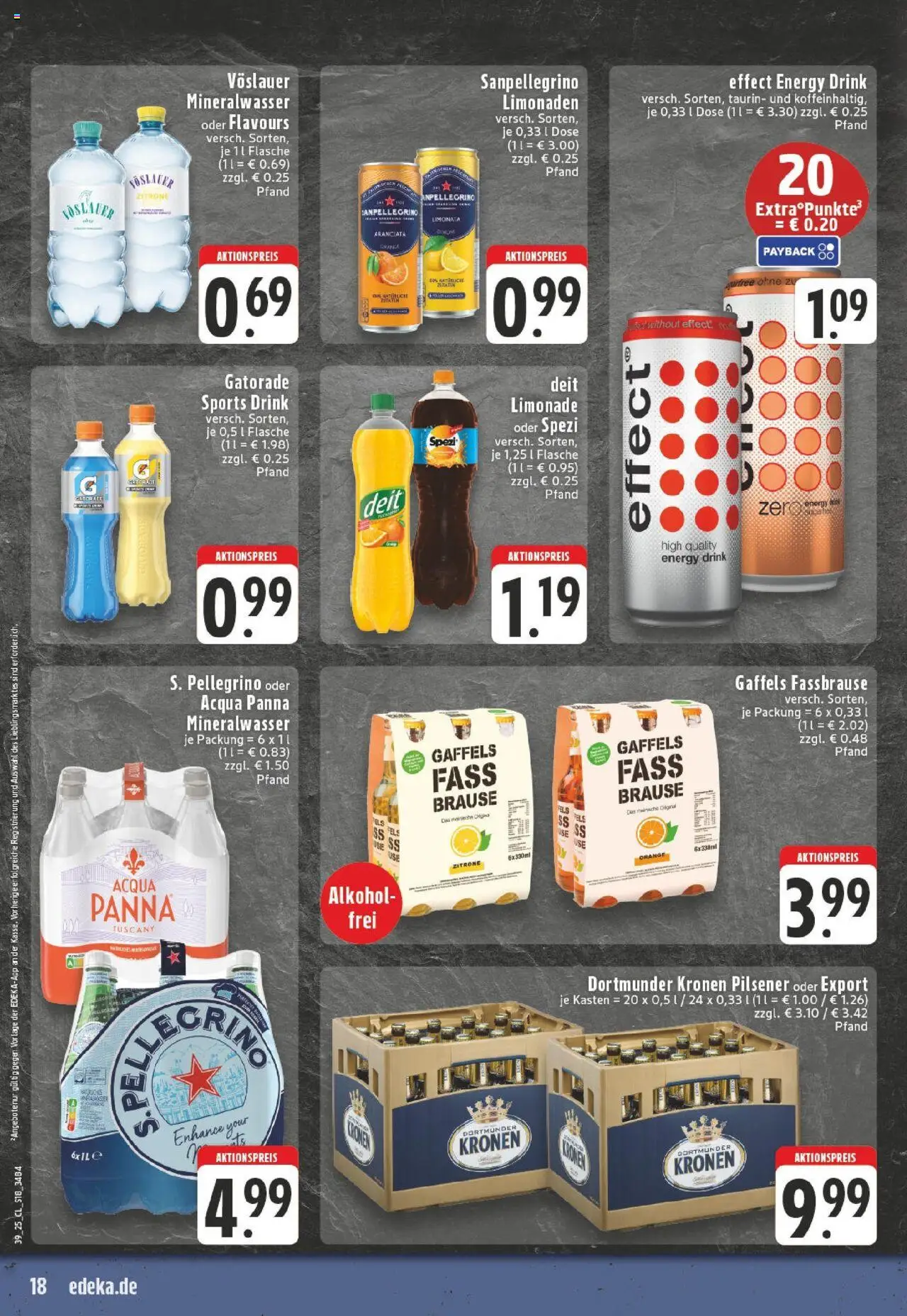 Edeka prospekt Hamm	 – gültig ab 21.09.2025 | Seite: 18 | Produkte: Energy, Limonade, Zitrone, Fassbrause