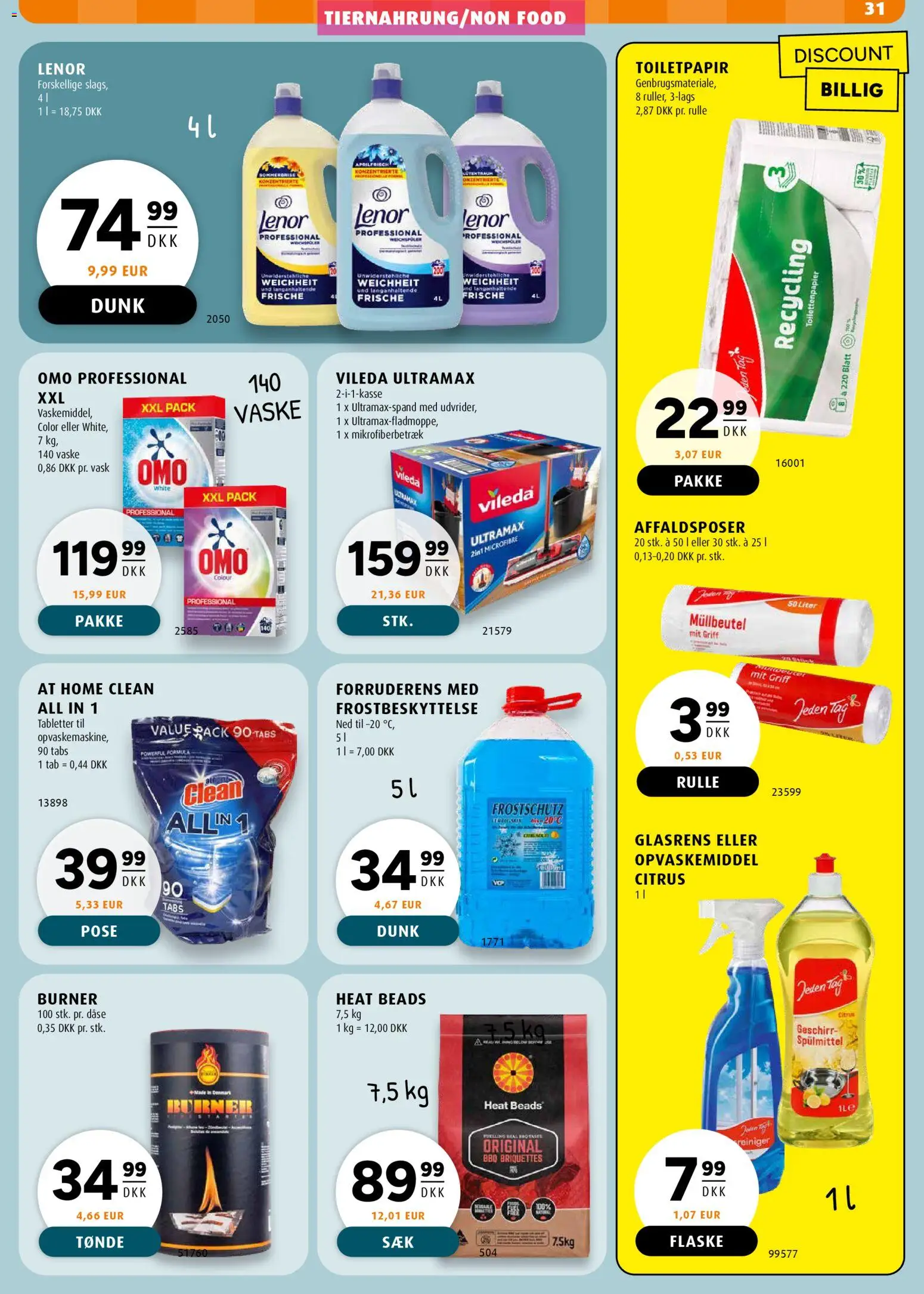 Scandinavian Park tilbudsavis – gyldig fra 29.01.2026 | Side: 37 | Produkter: Opvaskemiddel