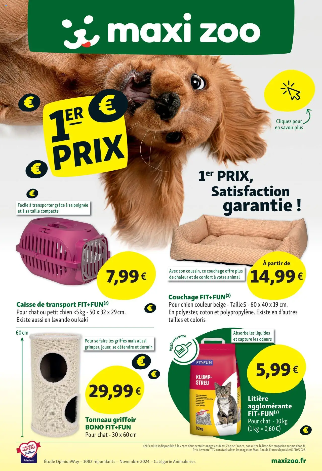 {H1} | Page: 1 | Produits: Litière agglomérante, Lavande, Coton, Kaki