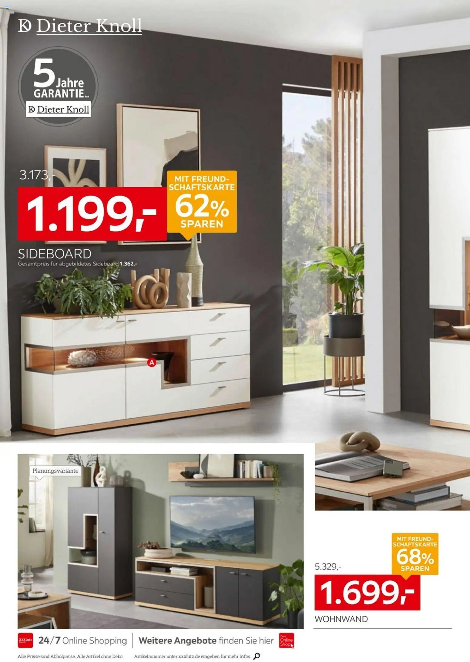 XXXL Lutz Wohnideen – gültig ab 11.01.2026 | Seite: 10 | Produkte: Sideboard, Wohnwand