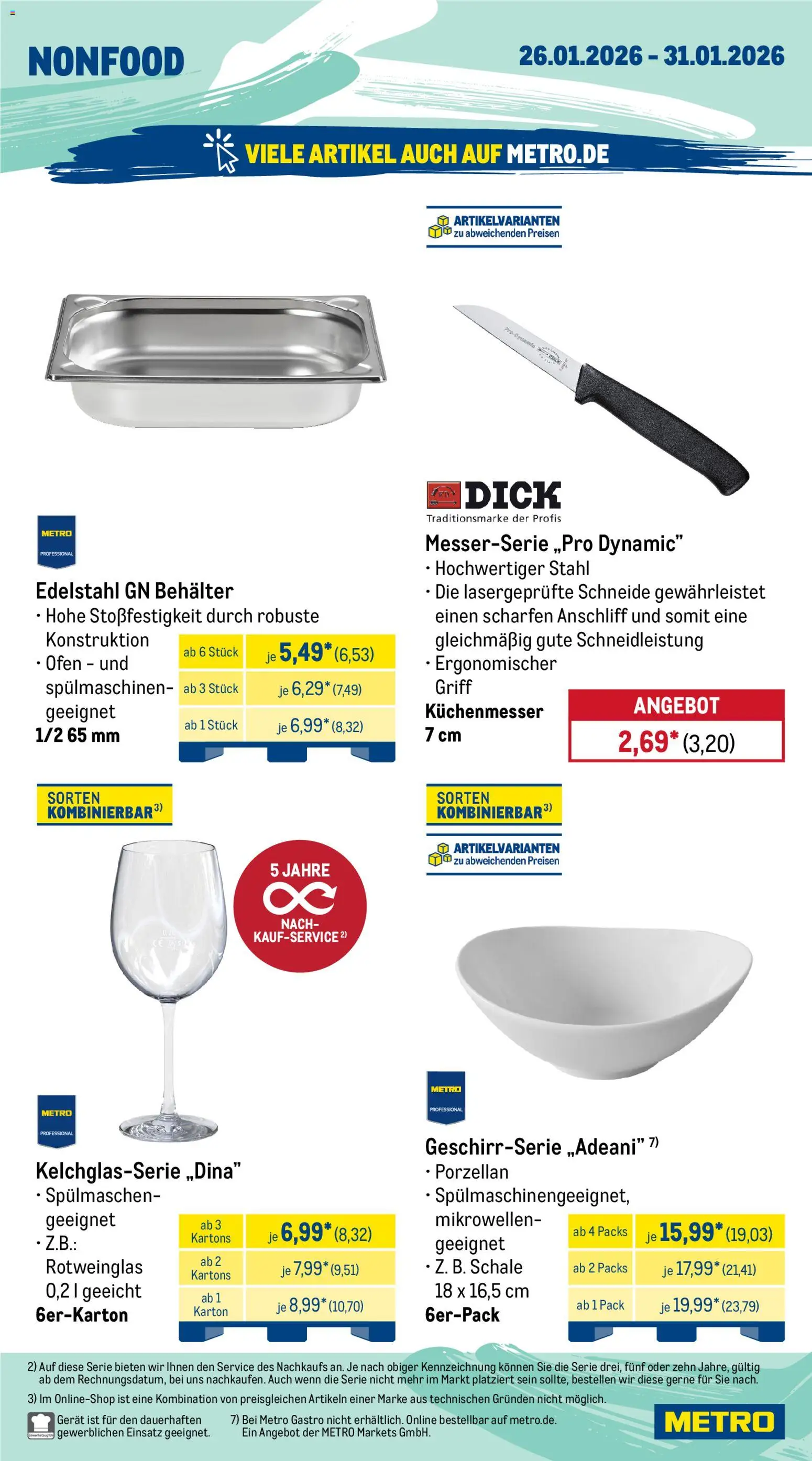 Metro Wochen-Angebote Gastro – gültig ab 26.01.2026 | Seite: 20 | Produkte: Ofen