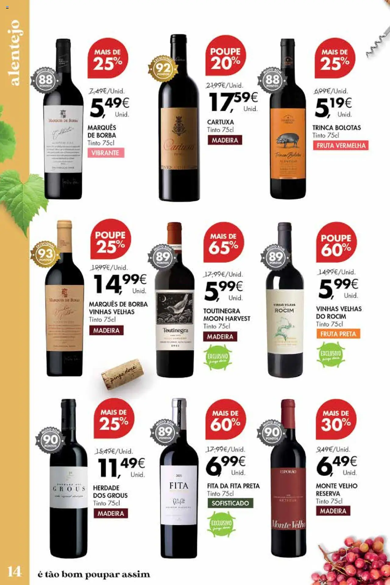 Pingo Doce - Vinhos e Sabores de Portugal Madeira │ válido de 09.09.2025 | Página: 14