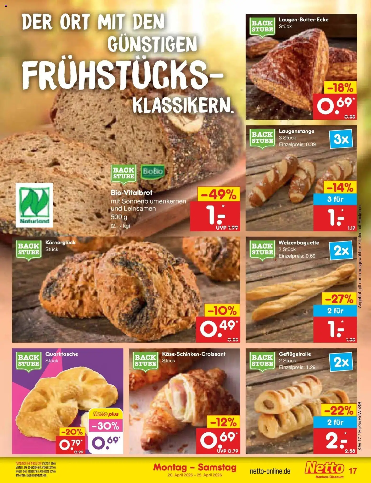 Netto Marken-Discount Prospekt Hannover	 – gültig ab 20.04.2026 | Seite: 19