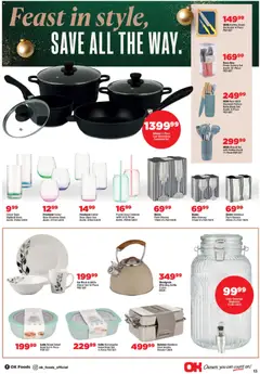 OK Foods specials catalogue – valid from 10.12.2025 | Page: 13 | Products: Kettle, Wine, Cookware, Salad