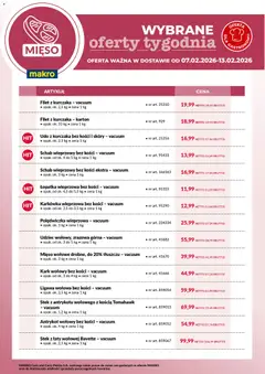 Pogląd oferty "Makro Gazetka - Wybrane oferty tygodnia w dostawie" - ważna od 07.02.2026