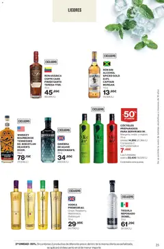 Vista previa Supercor Canarias válido desde el 26.02.2026 | Página: 25 | Productos: Ron, Ginebra, Vodka