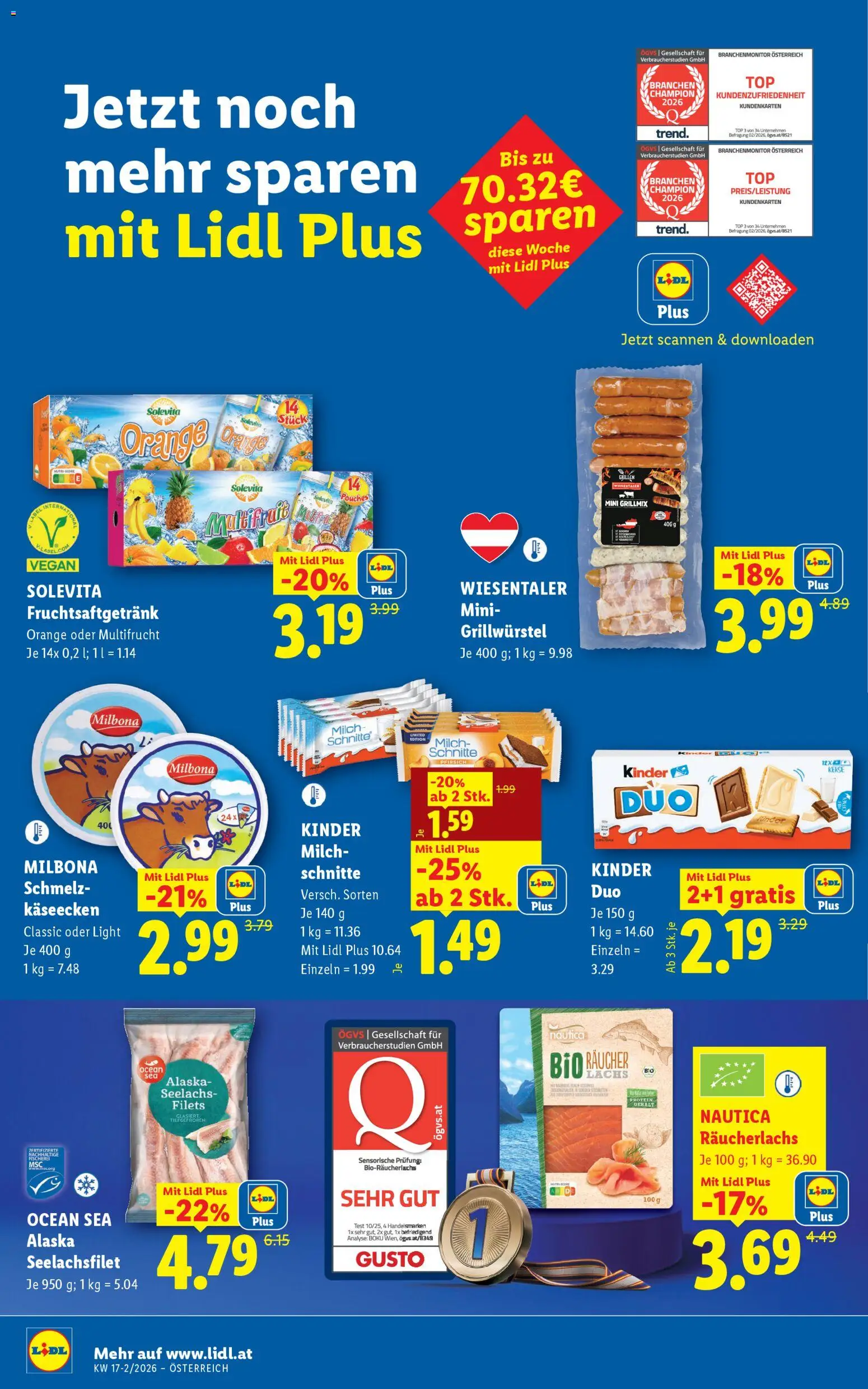 Jetzt sparen im Lidl - Flugblatt | 23.04.2026 ✳️ Angebote ab Donnerstag | Österreich