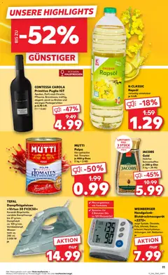 Kaufland Prospekt ab 16.04.2026 gültig | Seite: 11 | Produkte: Batterien, Duft, Tomaten, Wasser