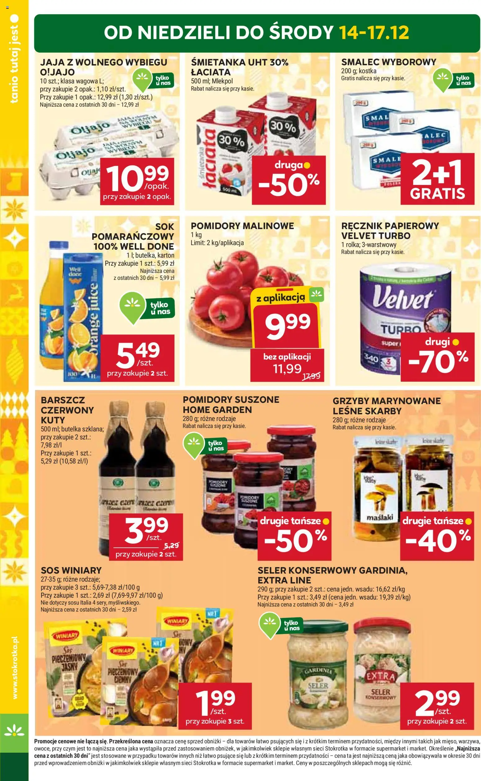 Stokrotka Gazetka - Market od 11.12.2025 | Strona: 8 | Produkty: Barszcz, Pomidory suszone, Pomidory, Jaja