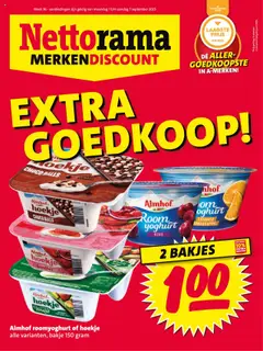 Nettorama - Folder - Voorbeeld van een folder van Nettorama, geldig van 01.09.2025