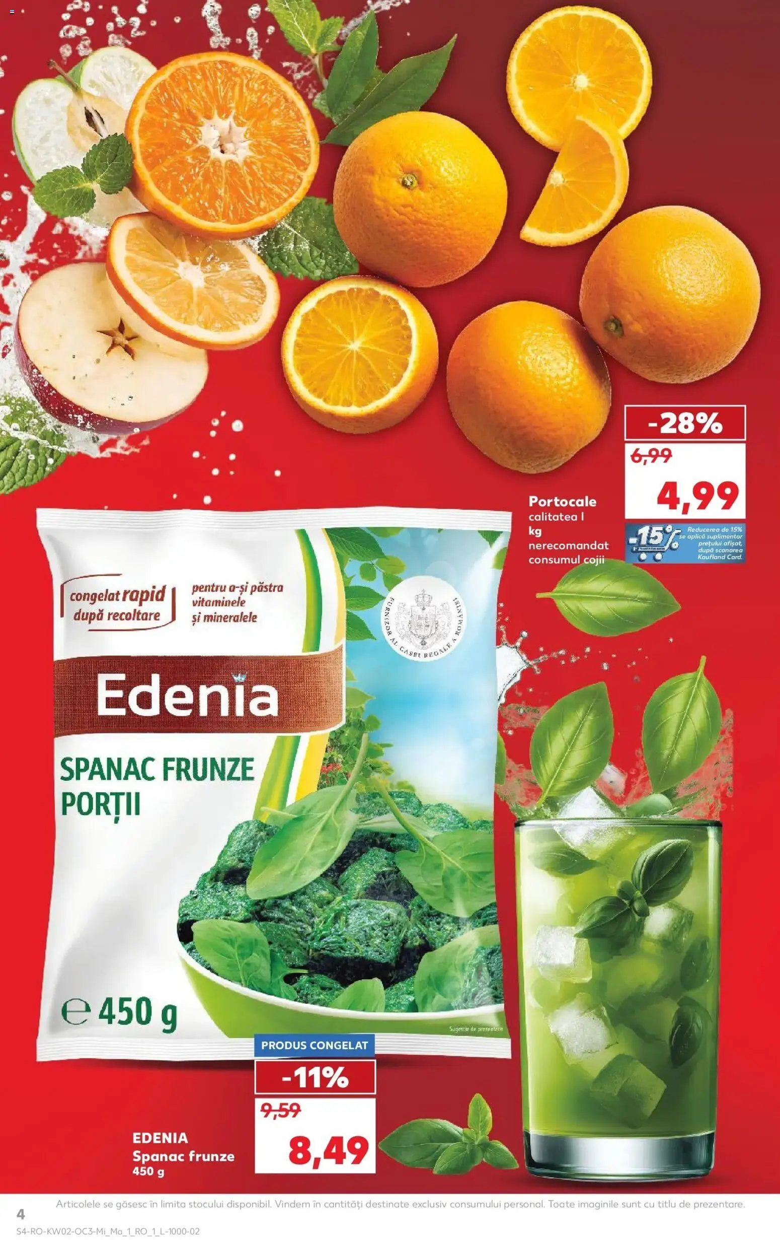 Noul catalog Kaufland – valabil de la 07.01.2026 | Pagină: 4 | Produse: Portocale
