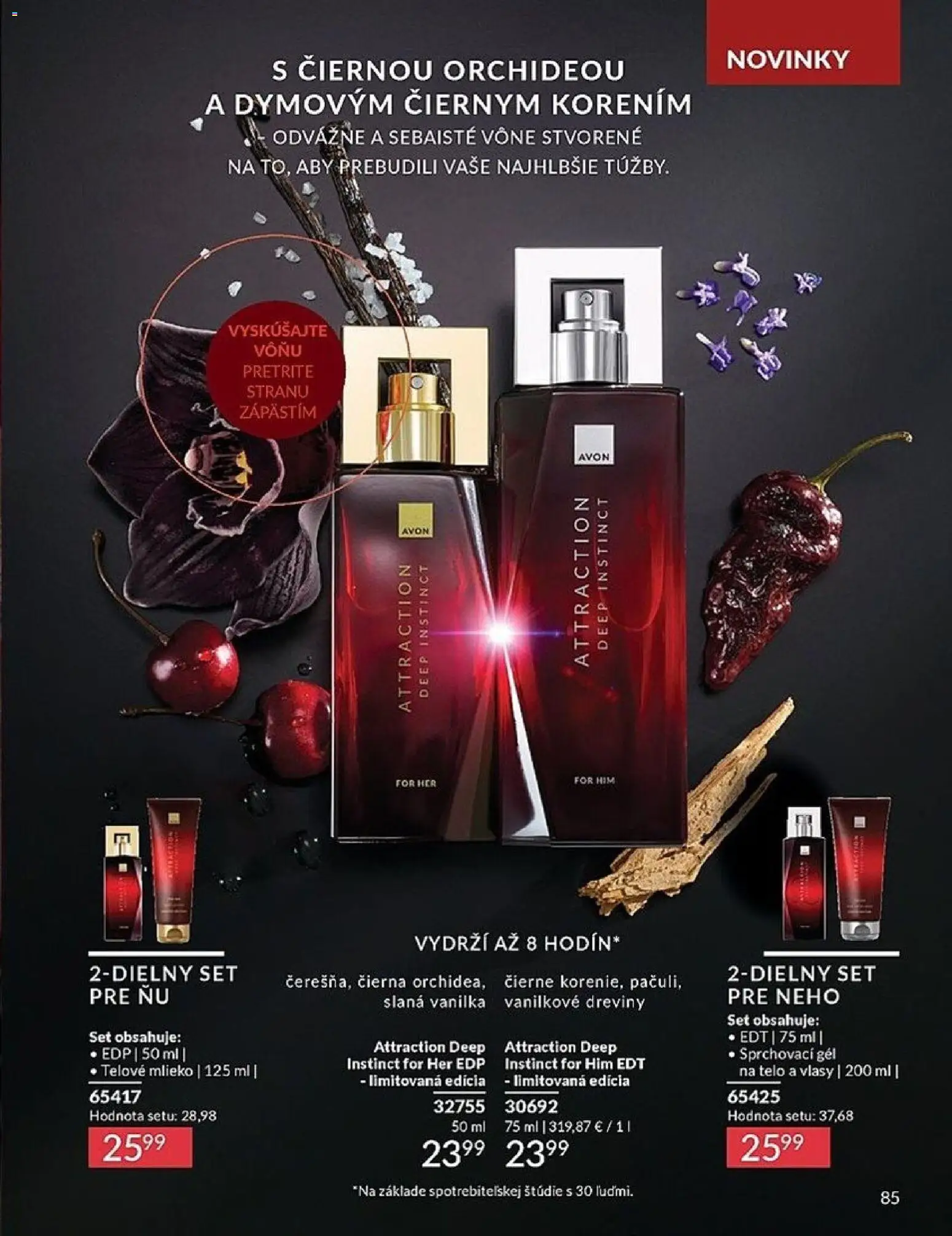 Nové Avon akcie – leták je platný od 01.03.2026 | Strana: 85 | Produkty: Mlieko, Telové mlieko