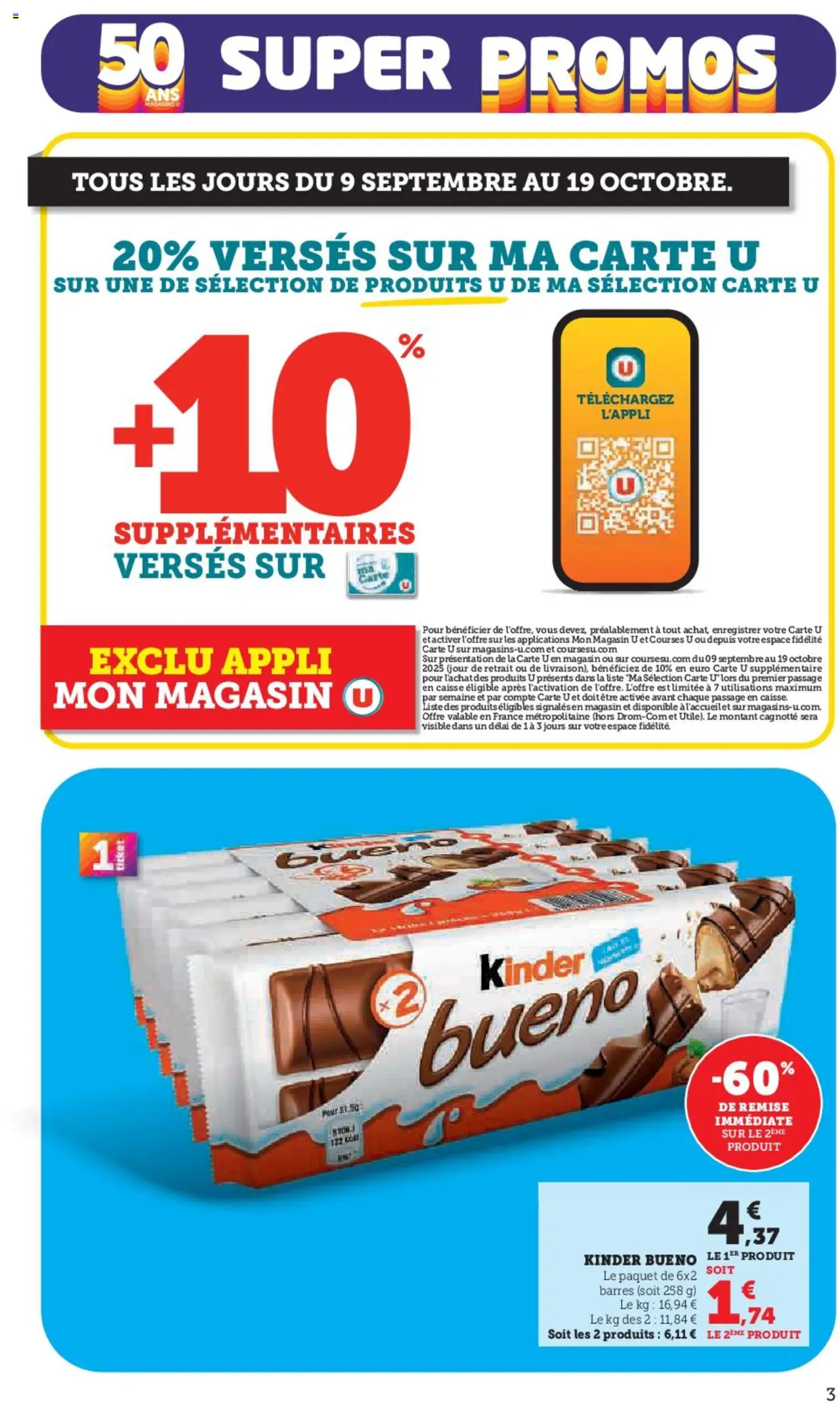  | Page: 3 | Produits: Kinder Bueno