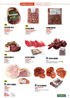 Vista previa Makro Especial Catering Prat válido desde el 16.03.2026 | Página: 29 | Productos: Jamón serrano, Jamón, Bolsa, Bandeja