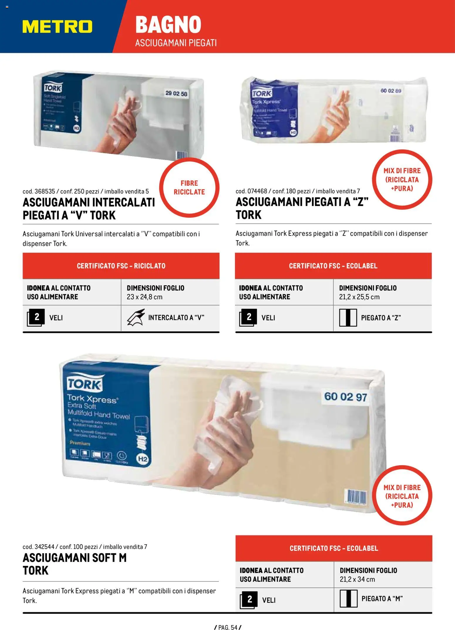 Volantino Metro del 07.01.2026 | Pagina: 54 | Prodotti: Bagno