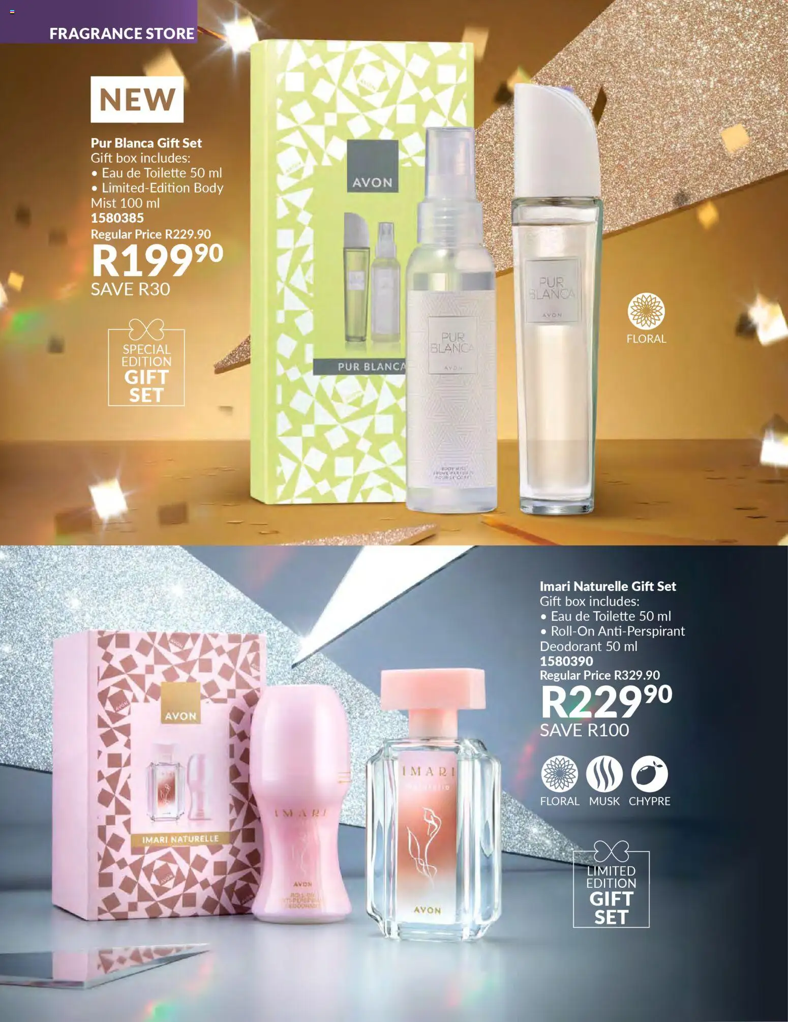 New Avon catalogue – valid from 01.12.2025 | Page: 84 | Products: Fragrance, Eau de toilette, Deodorant, Antiperspirant