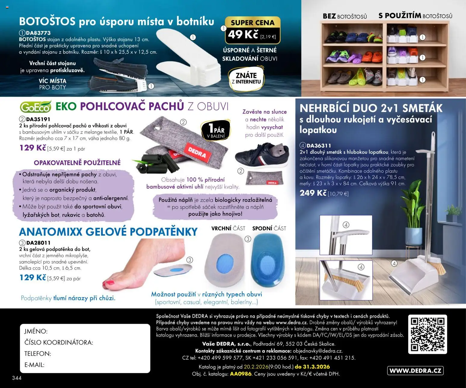 Nové Dedra akcie – leták je platný od 01.03.2026 | Strana: 44 | Produkty: Telefón, Váha