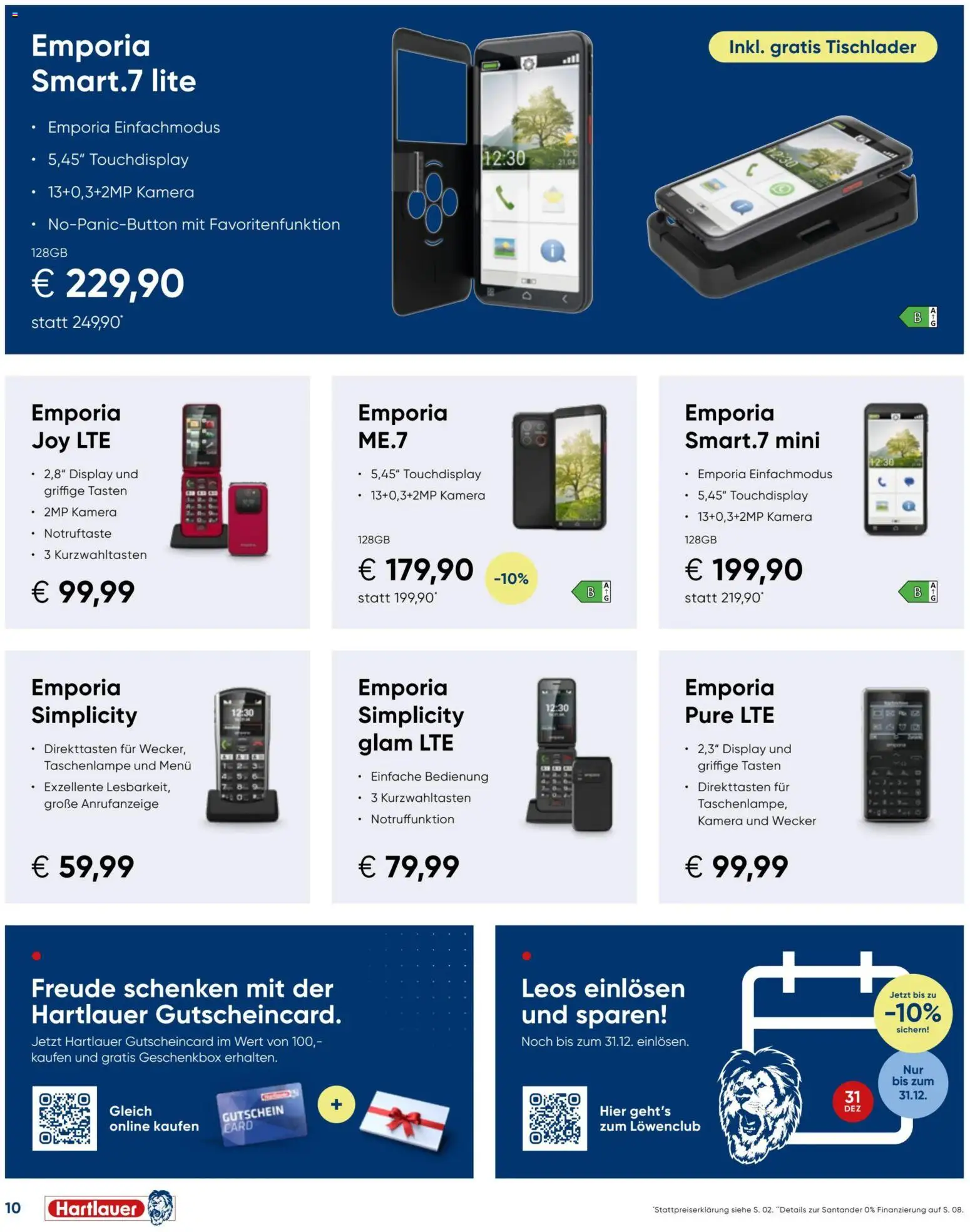 Hartlauer Angebote gültig ab 01.12.2025 | Seite: 10 | Produkte: Wecker, Kamera