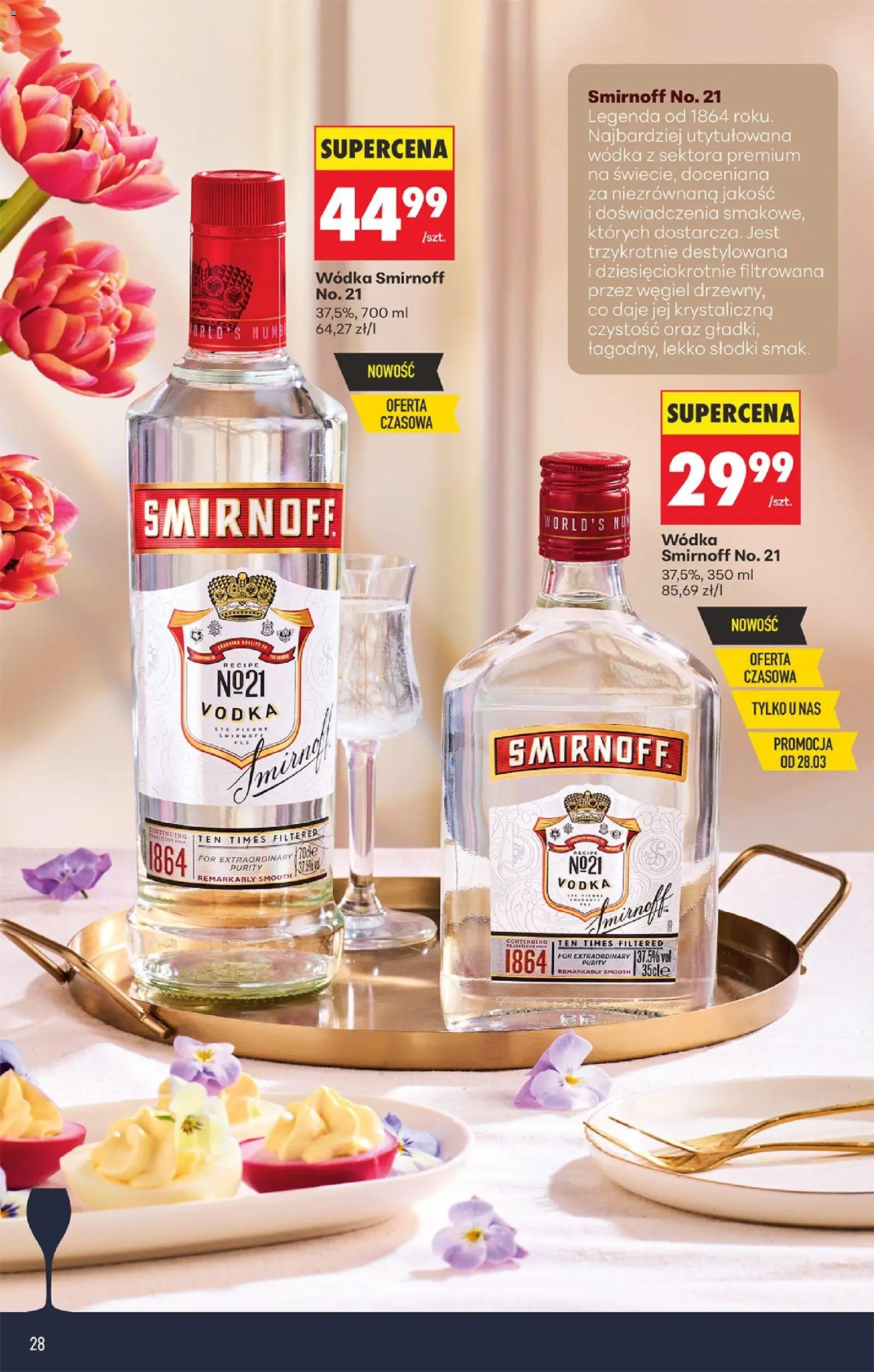 Biedronka Polsko leták - Czas na toast od 23.03.2026 | Strana: 30 | Produkty: Vodka