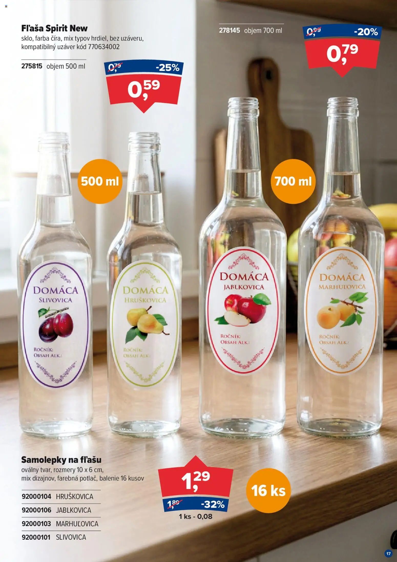 Nové Kinekus akcie – leták je platný od 01.02.2026 | Strana: 17 | Produkty: Slivovica