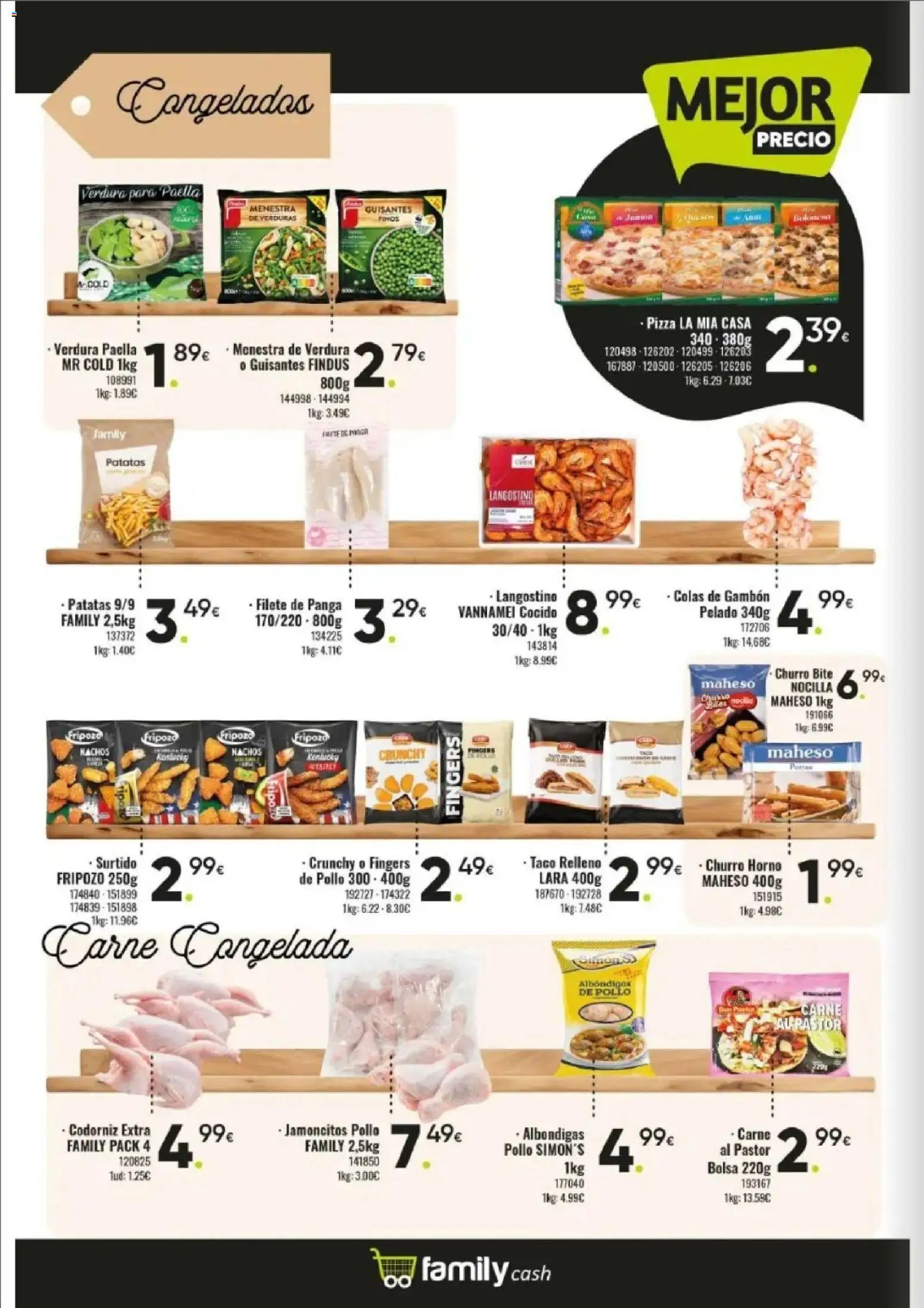 Family Cash folleto │ válido desde el 09.03.2026 | Página: 6 | Productos: Καλτσάκια μισά, Bolsa, Horno, Langostino