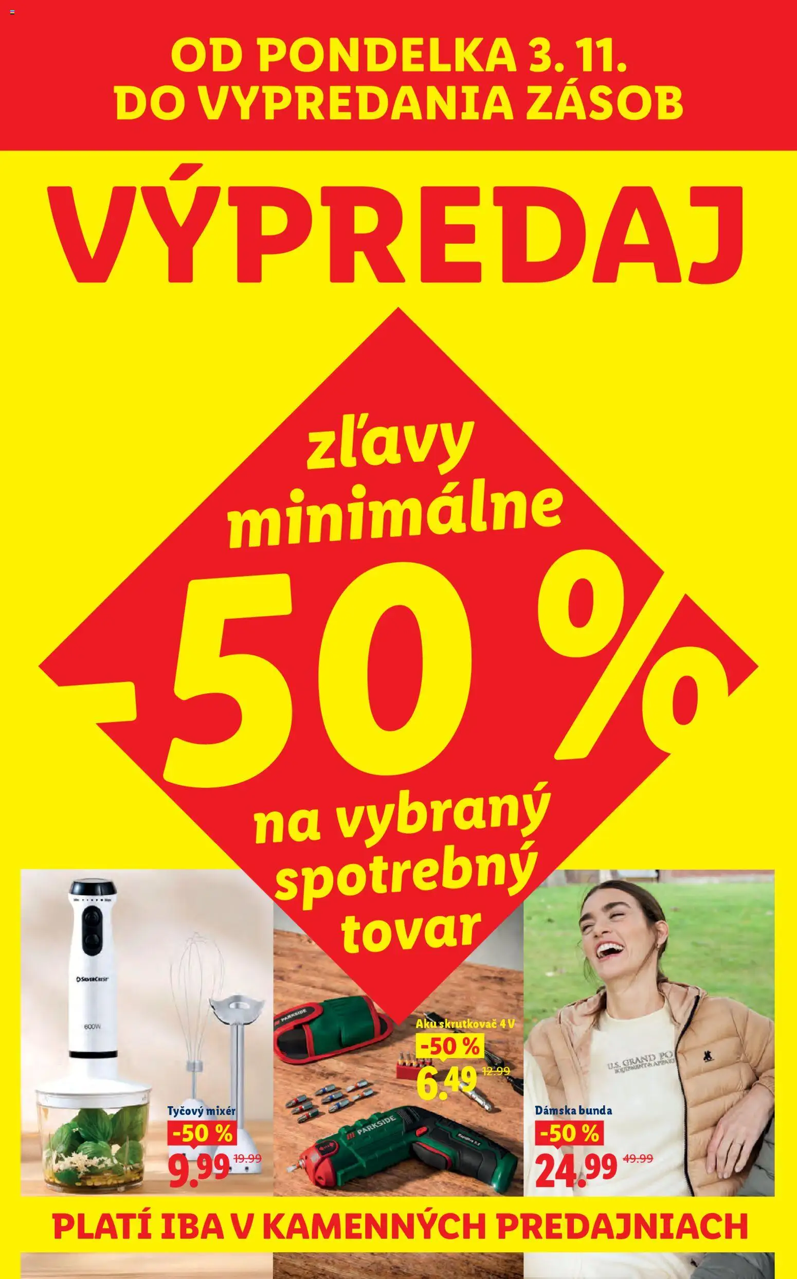 Nové Lidl akcie – leták je platný od 06.11.2025 | Strana: 24 | Produkty: Aku skrutkovač, Skrutkovač, Mixér, Tyčový mixér