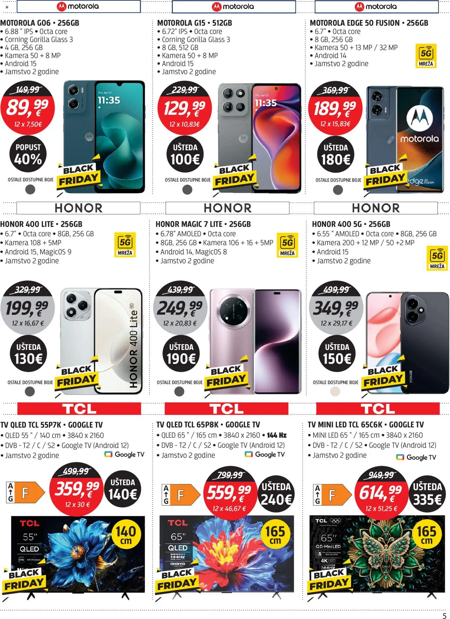 Centar Tehnike katalog | vrijedi od 03.11.2025 | Stranica: 5 | Proizvodi: Tv