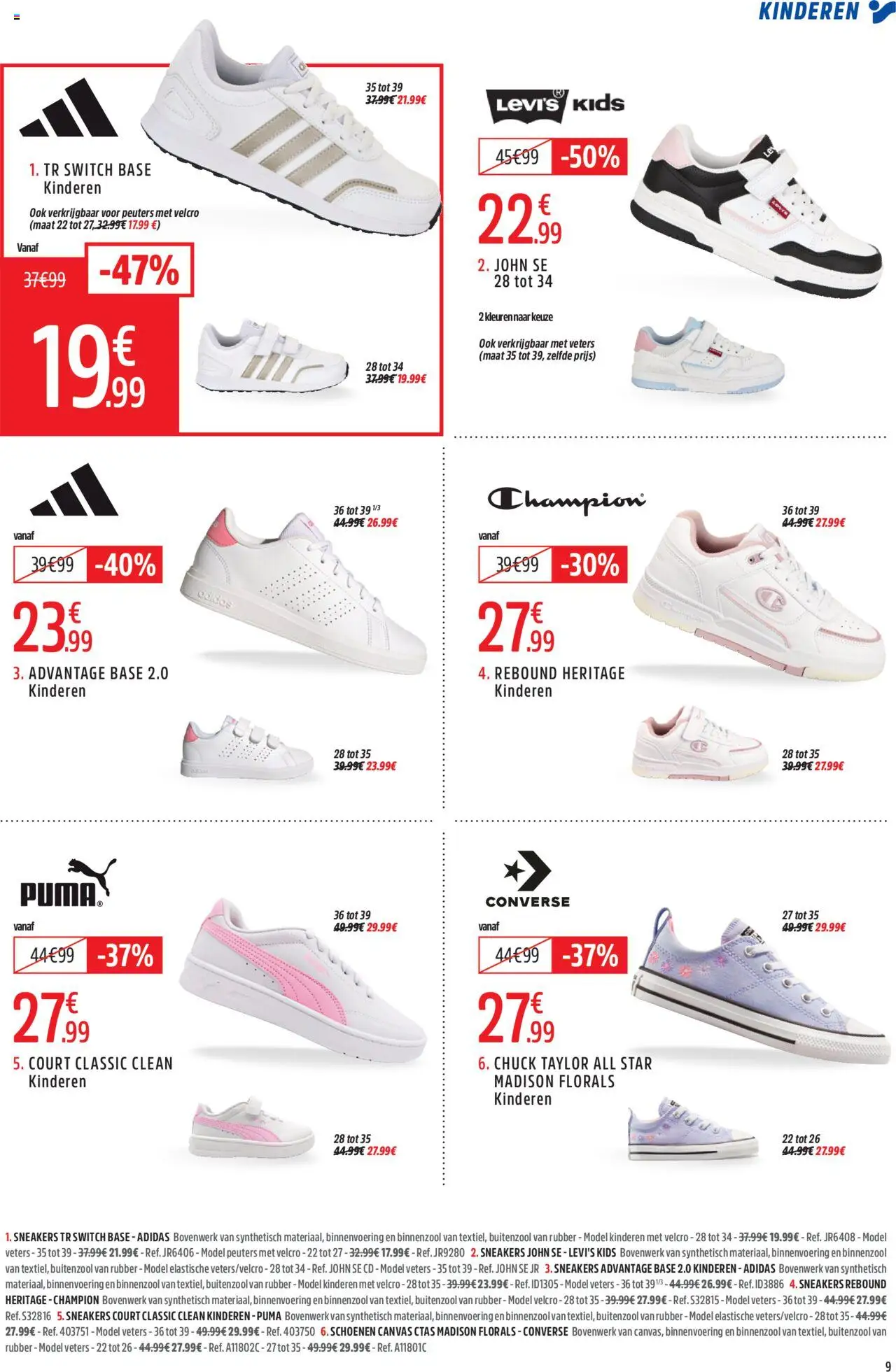  | Pagina: 9 | Producten: Sneakers, Schoenen, Canvas