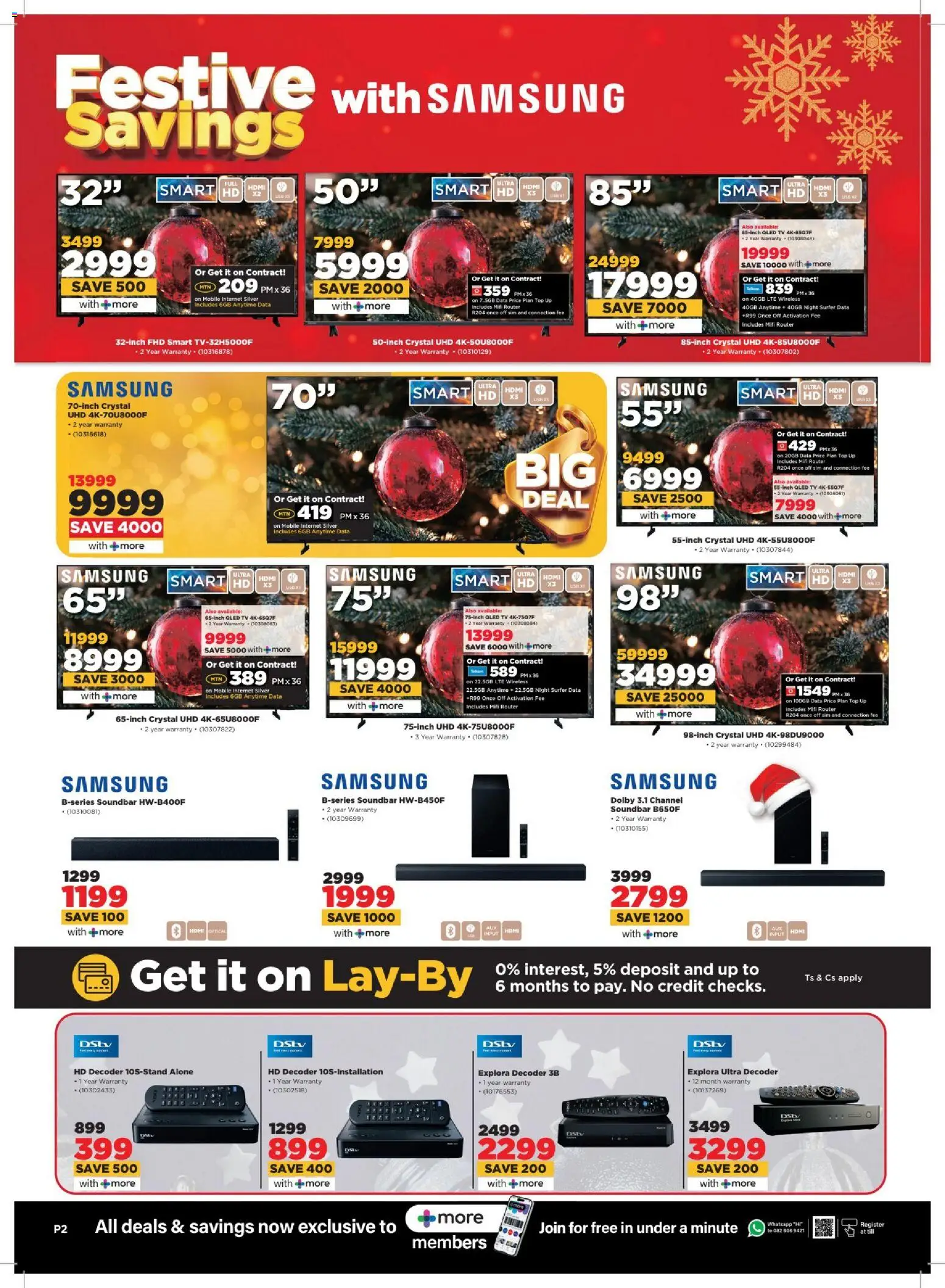 New HiFi Corp catalogue – valid from 02.12.2025 | Page: 2 | Products: Router, Decoder, TV, Soundbar