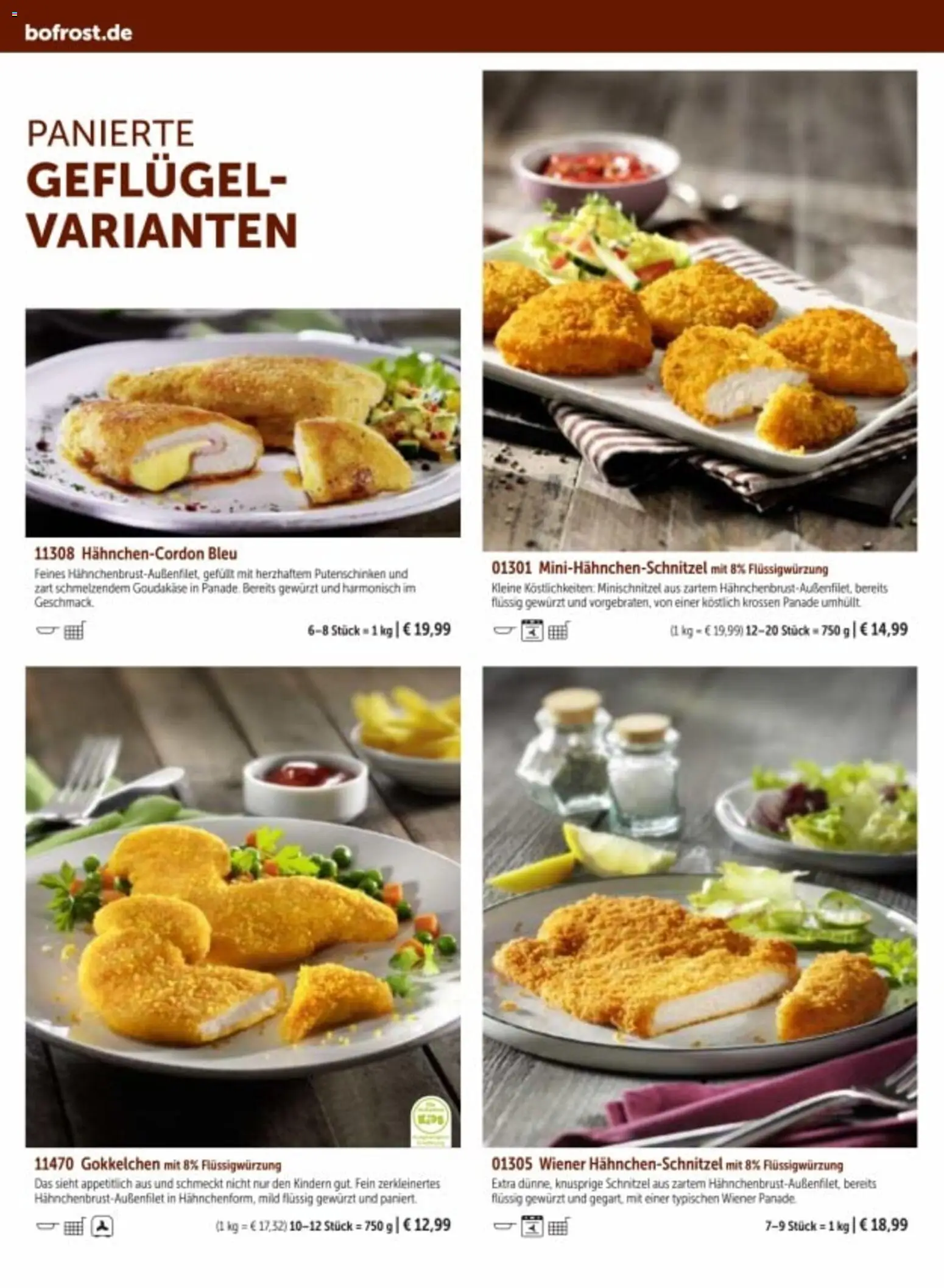 Bofrost Katalog – gültig ab 06.03.2026 | Seite: 80 | Produkte: Schnitzel