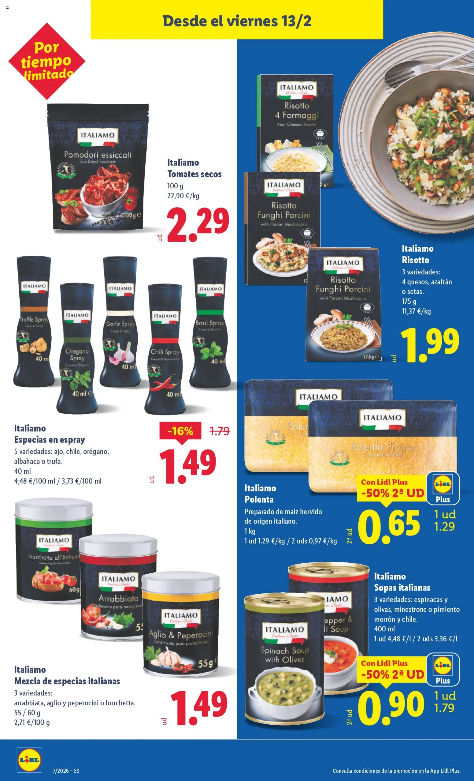 Lidl folleto │ válido desde el 09.02.2026 | Página: 32 | Productos: Tomates, Πορσελάνη, Κάδος απορρυμάτων, Κλειδαριά της πόρτας