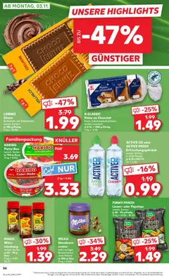 Kaufland DE - DE Folder - Voorbeeld van een folder van Kaufland DE, geldig van 30.10.2025 | Pagina: 56 | Producten: Chips, Crème